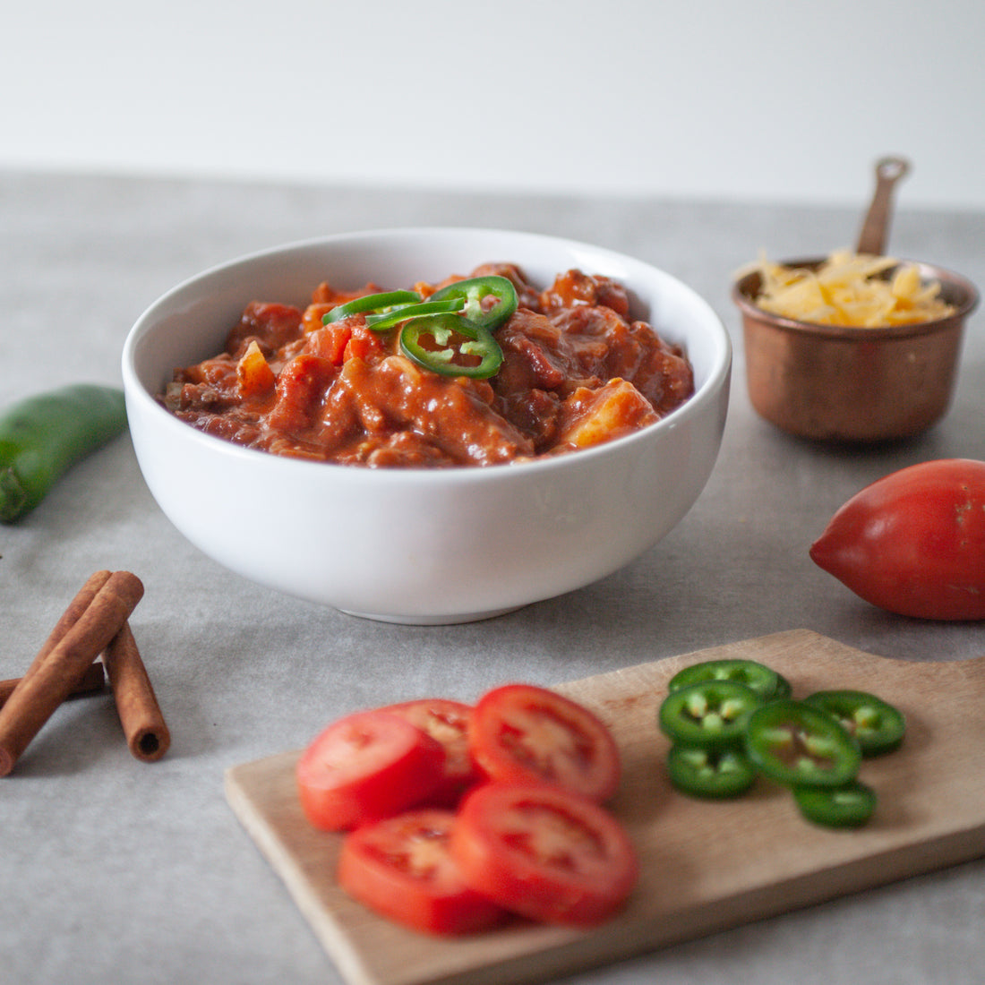 Beef, Pumpkin & Sweet Potato Chili