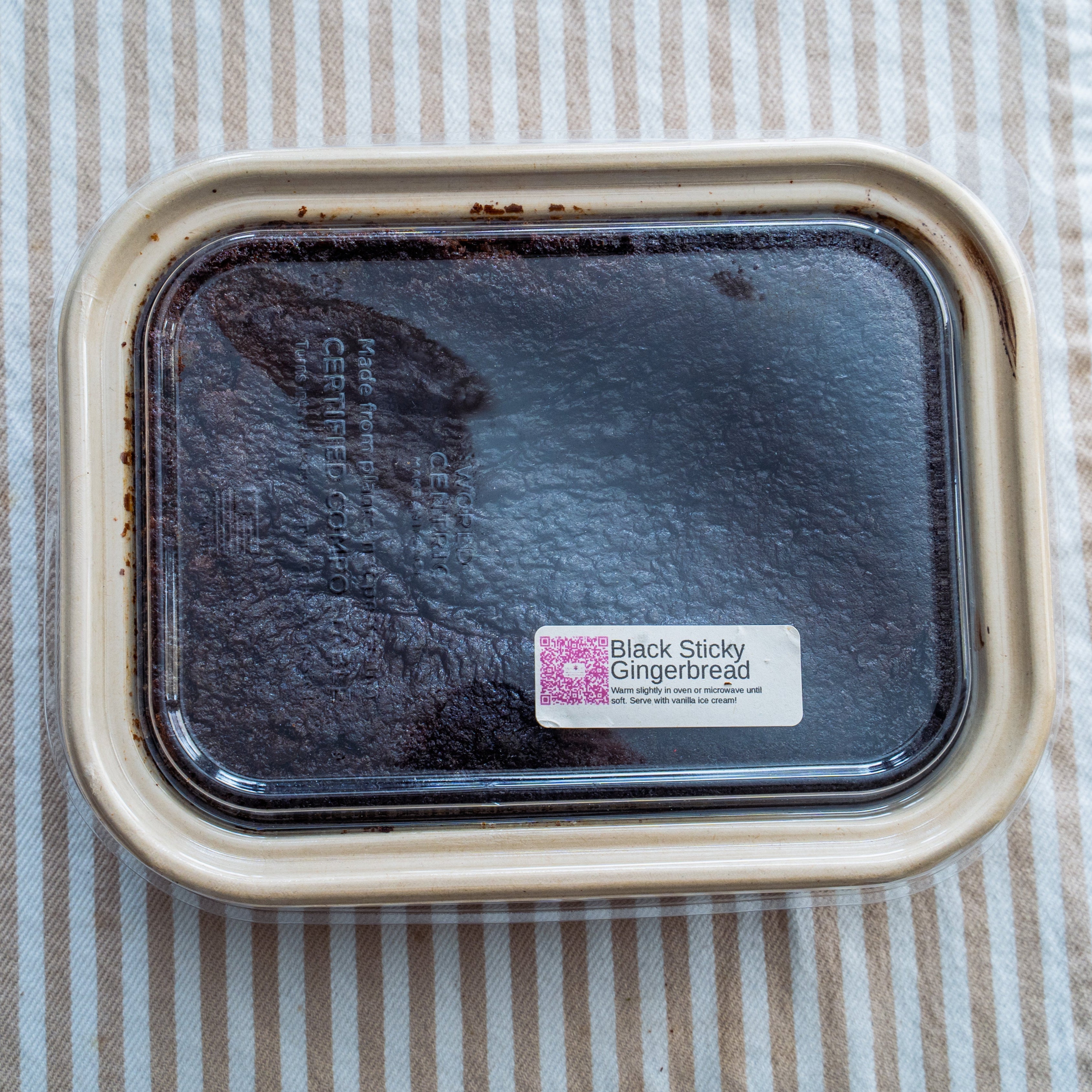 Black Sticky Gingerbread