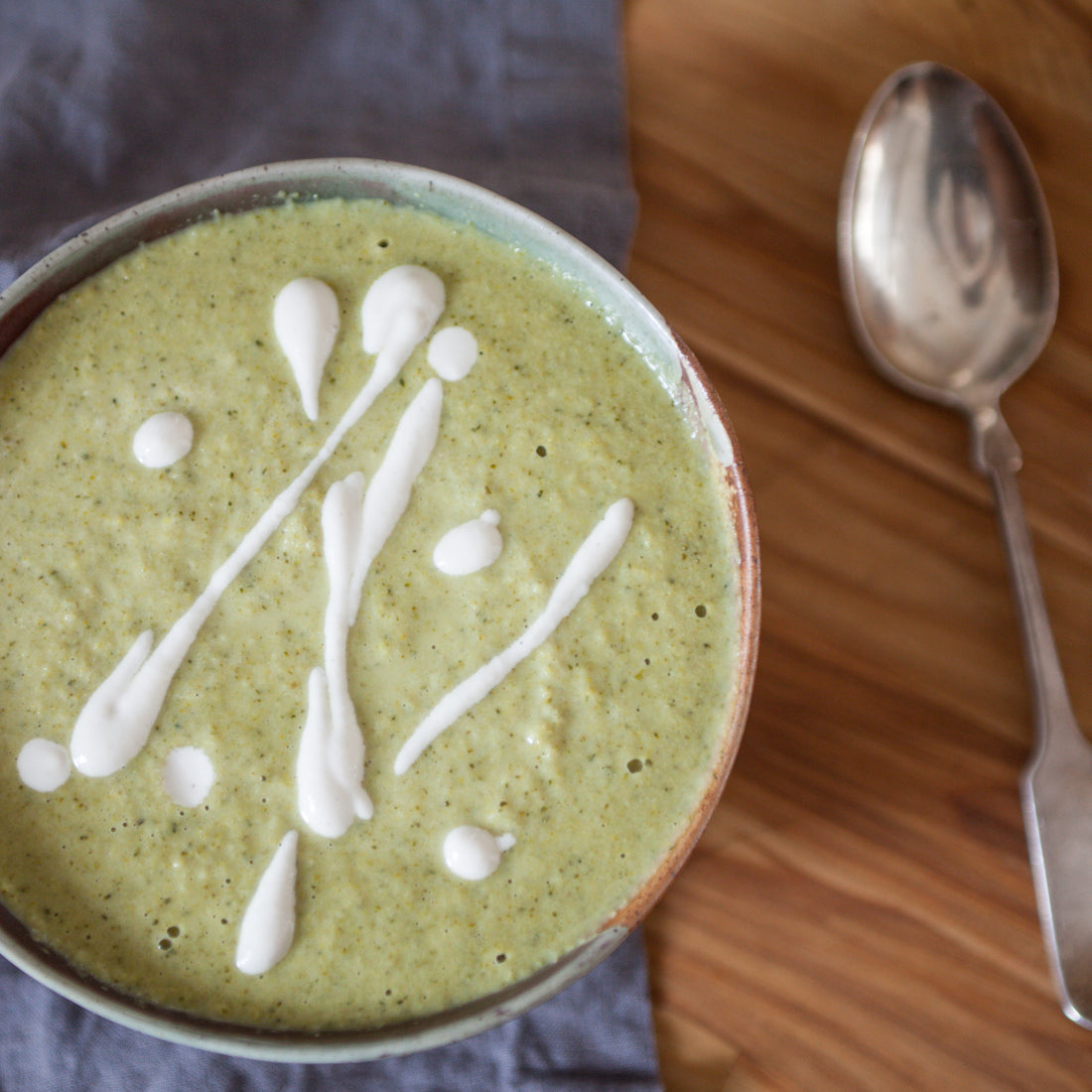 Frozen - Broccoli & Cashew Cream Soup