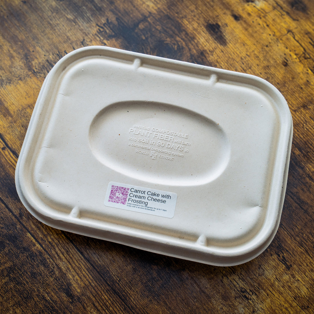 Frozen - Carrot Cake w/Almond Flour, Maple Syrup, Walnuts and Cream Cheese Frosting