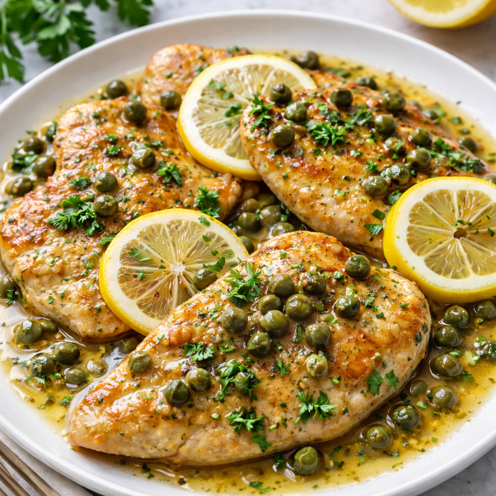 Chicken Scallopini Carciofi