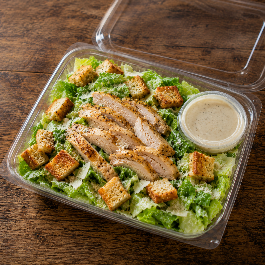 Chicken Caesar Salad w/House-made Sourdough Croutons