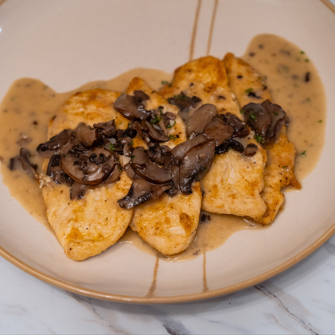 Chicken Scallopini Marsala