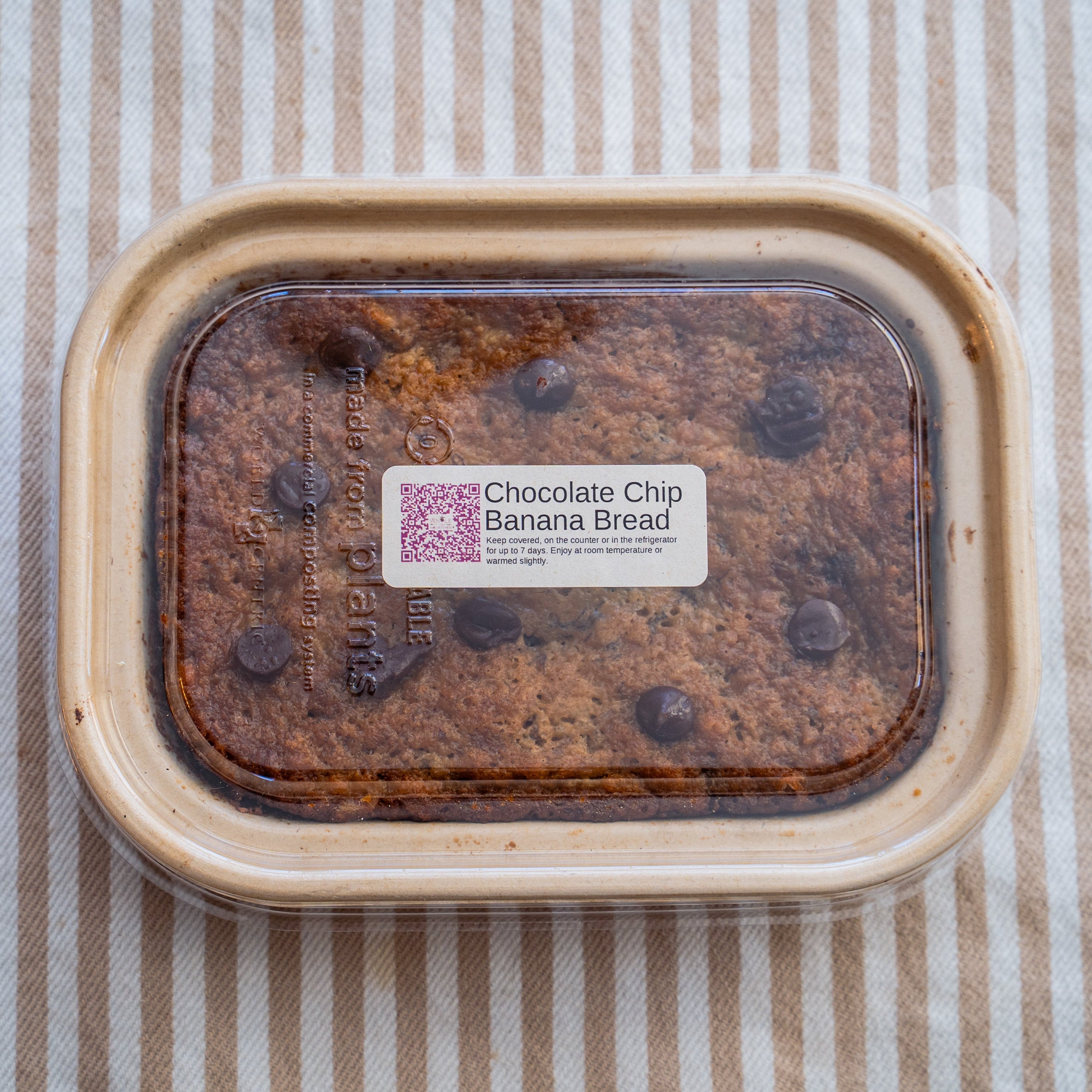 Chocolate Chip Banana Bread - WHEAT