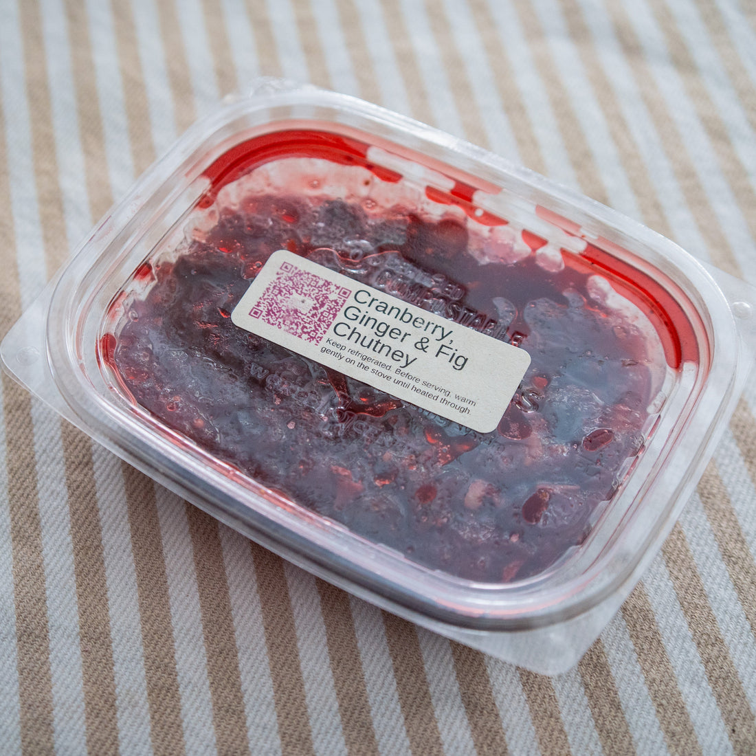 Cranberry, Ginger & Fig Chutney - gf/df