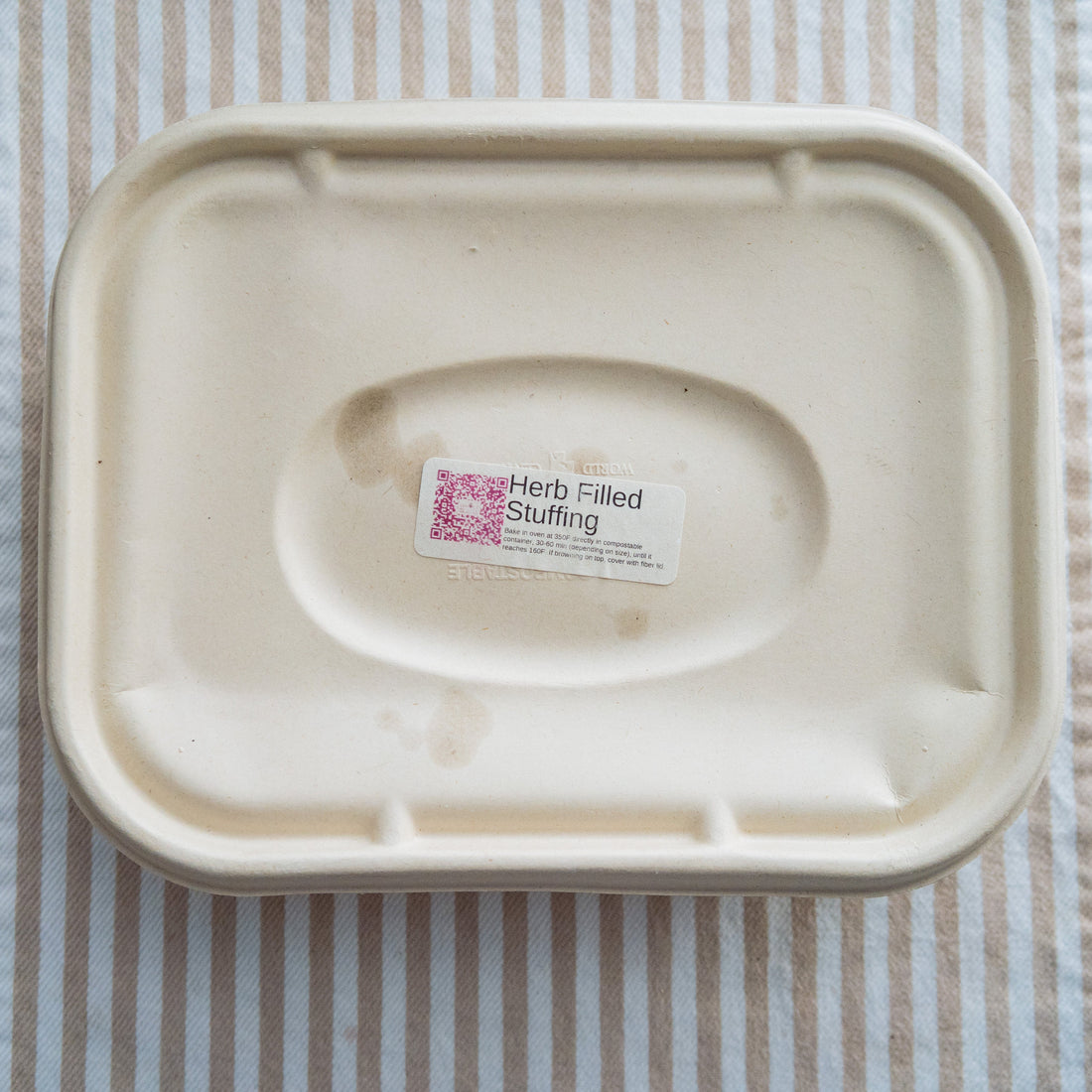 Herb-Filled Sourdough Stuffing - wheat