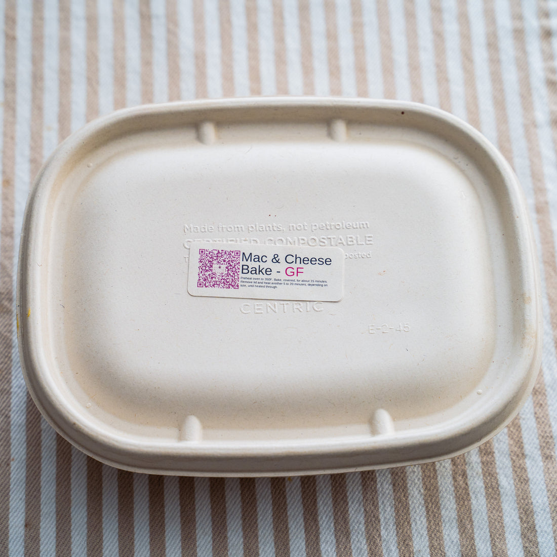 Frozen - Mac & Cheese Bake w/Hidden Squash - GF