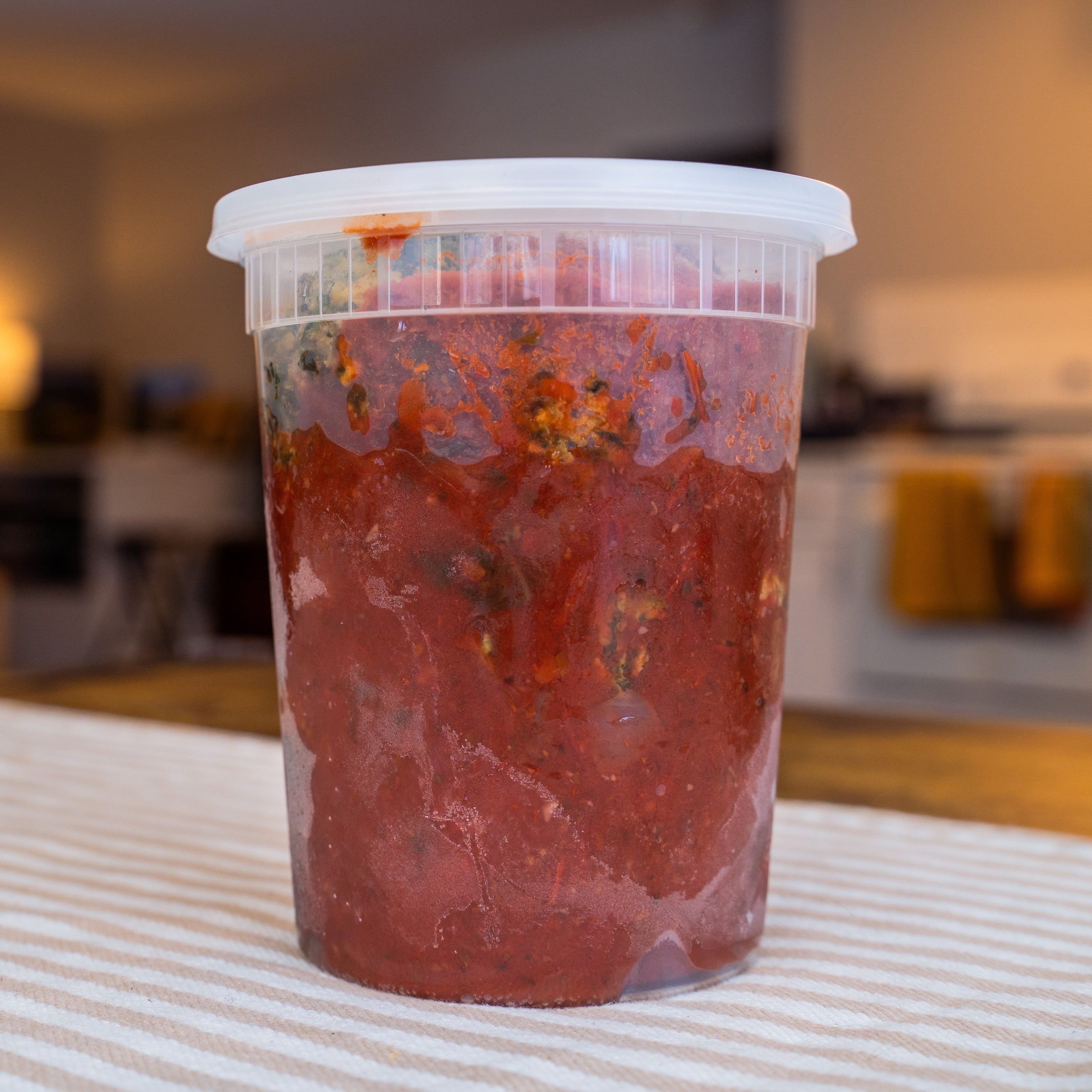 Frozen - Parmesan Spinach Balls in House-made Spaghetti Sauce