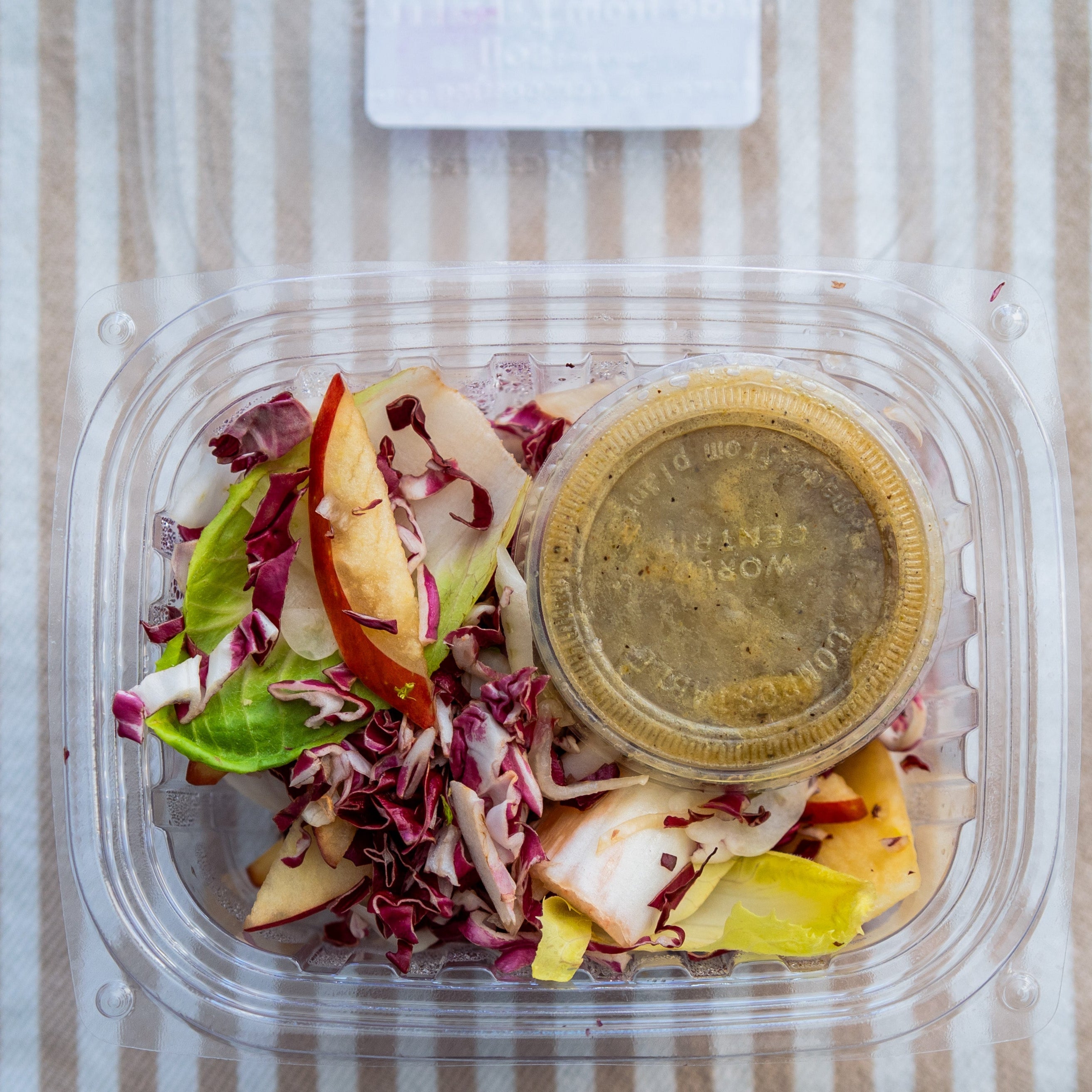 Radicchio, Endive, Fennel & Apple Salad w/Lemon-Herb Dressing - gf/df