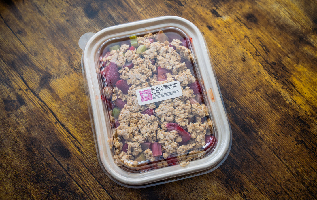 Frozen - Rhubarb Strawberry Crumble* - Bake-at-Home