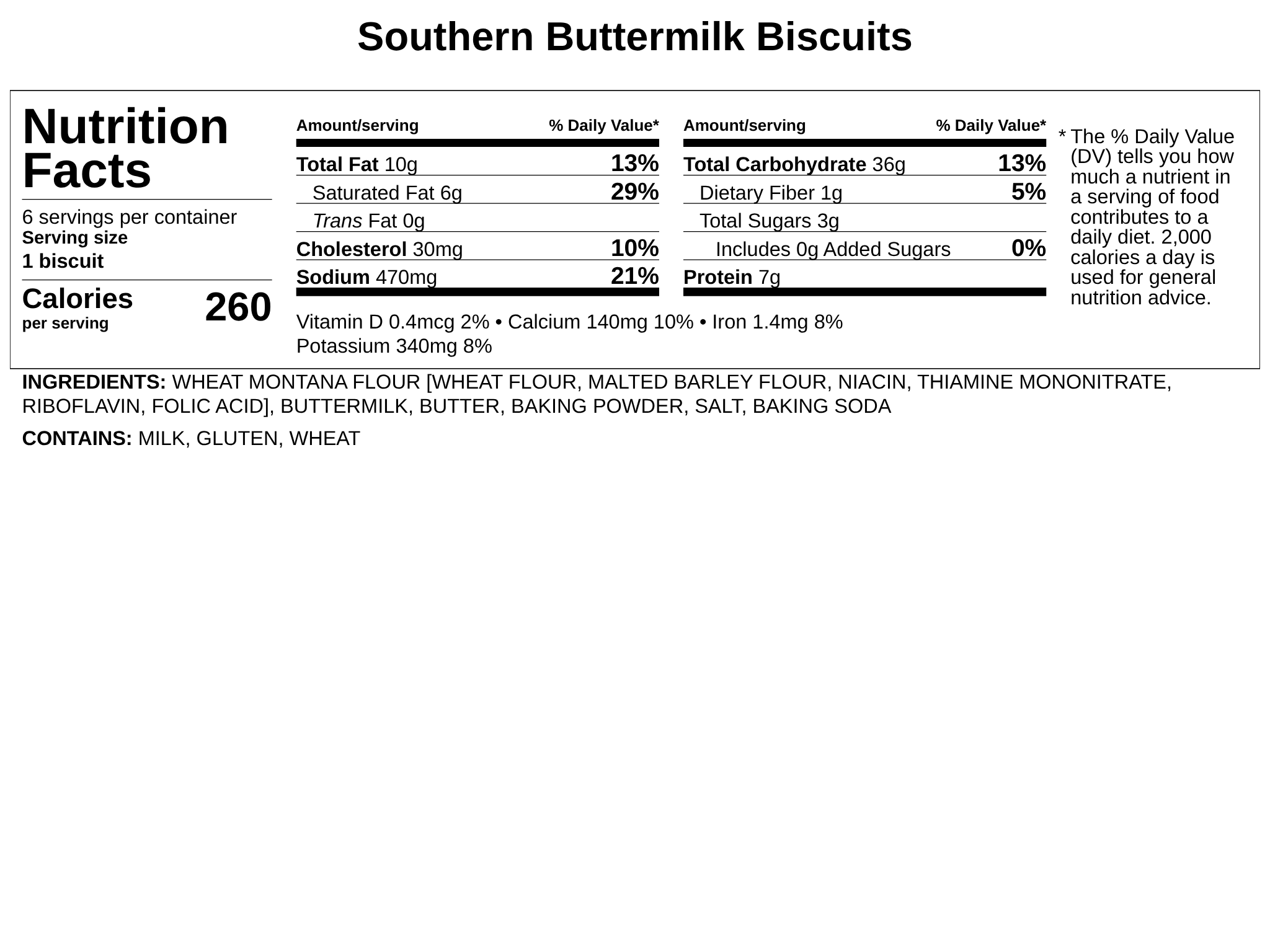 Frozen - Southern Buttermilk Biscuits - Bake-at-Home - WHEAT