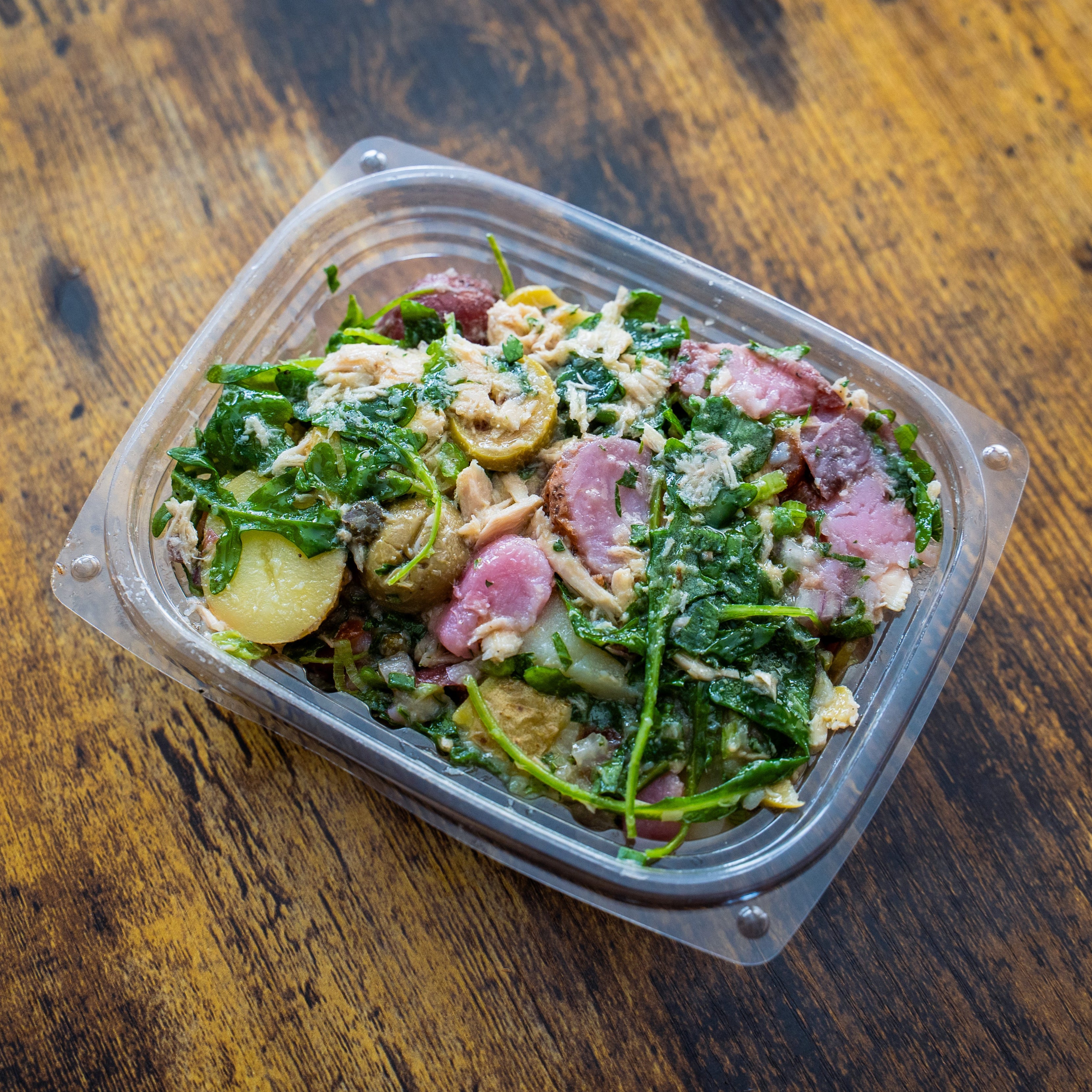 Tuna, Fingerling Potato & Arugula Salad