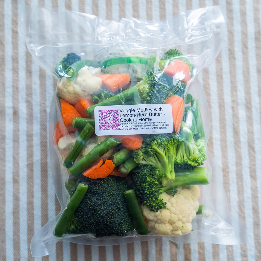 Veggie Medley w/ Lemon-Herb Butter - Cook at Home