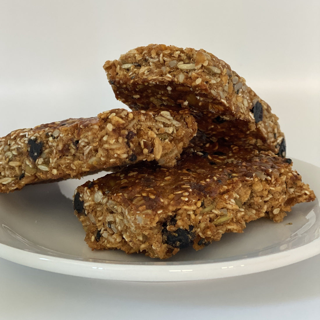 Frozen - Blueberry & Cranberry Oat Bars w/Coconut, Dates, Nuts & Seeds