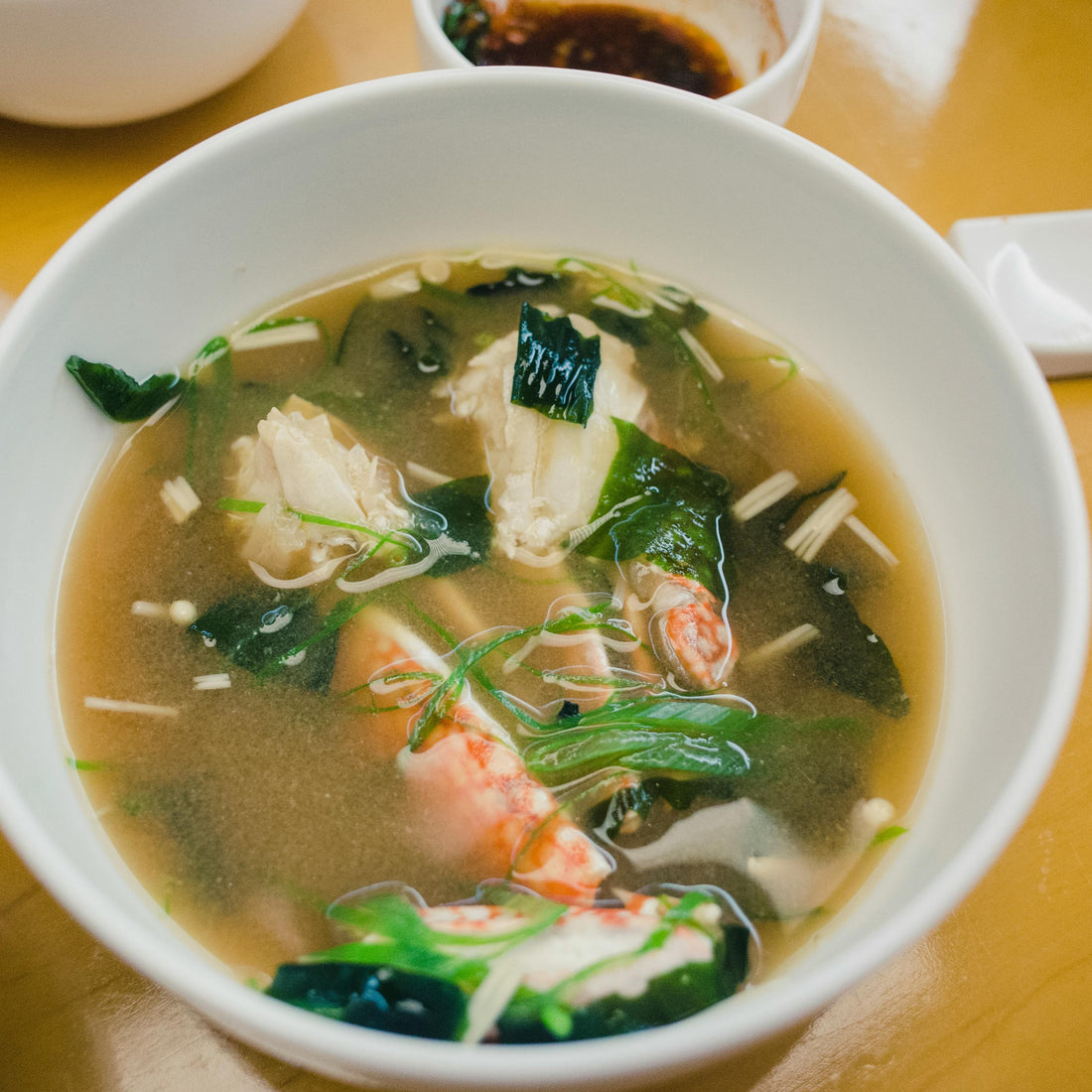 Frozen - Miso-Mushroom, Barley & Spinach Soup