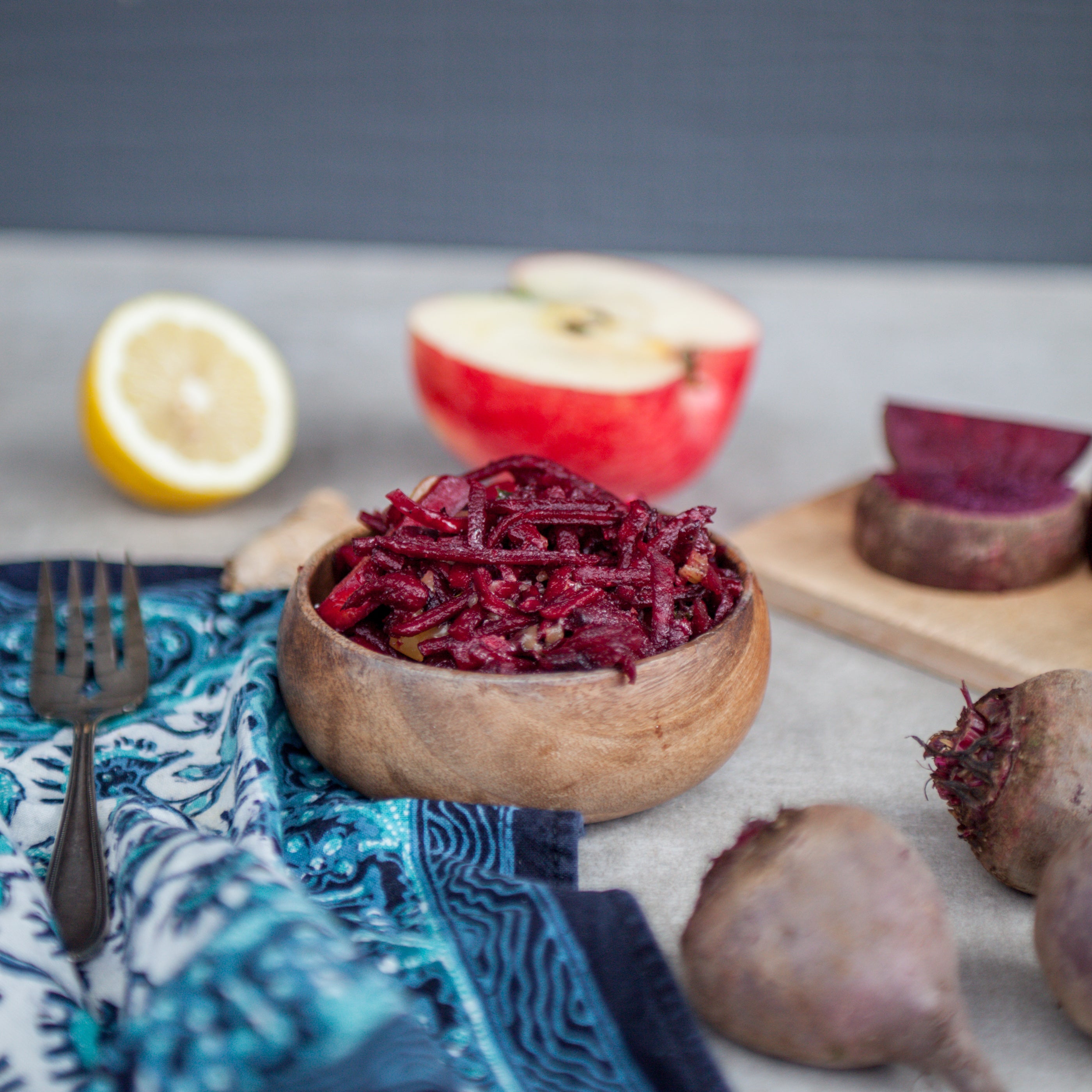 Beet, Apple & Ginger Slaw