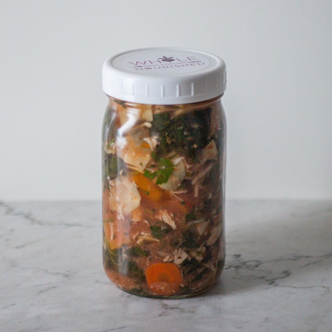 Italian Chicken & Veggie Soup