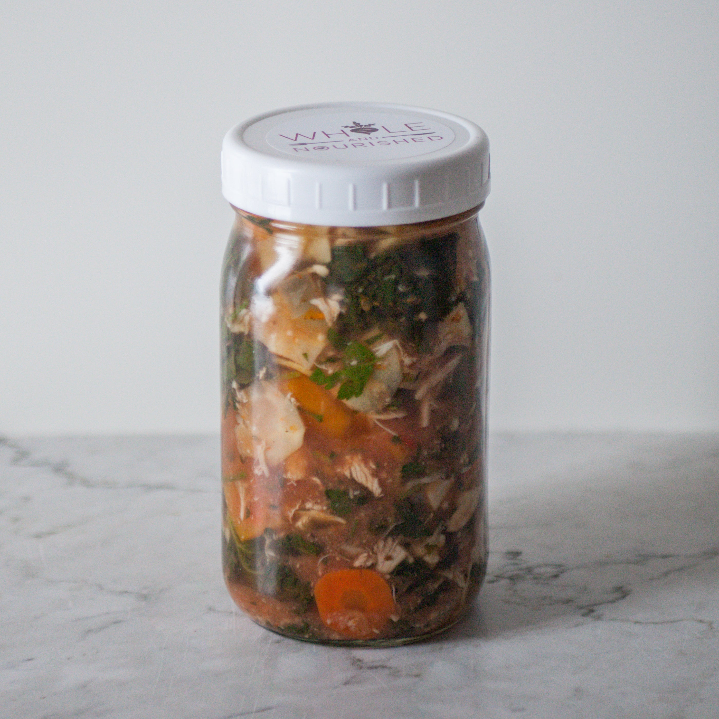 Italian Chicken & Veggie Soup