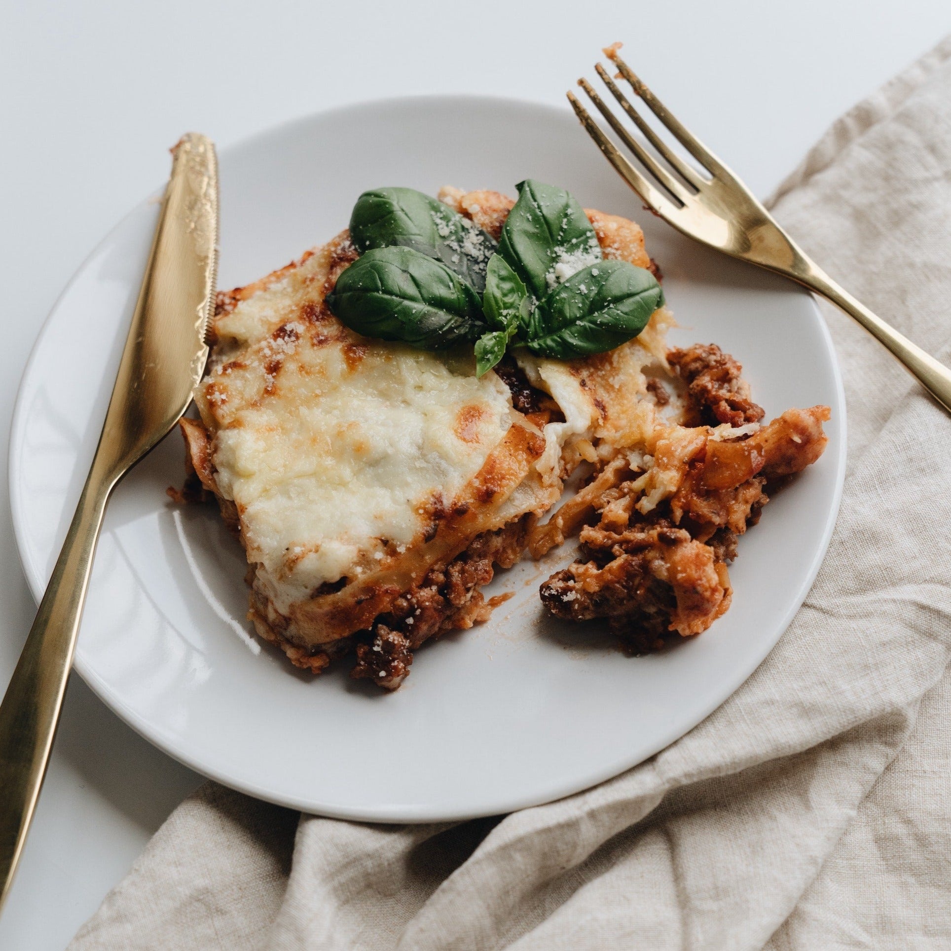 Lasagna w/Local Beef & Italian Sausage