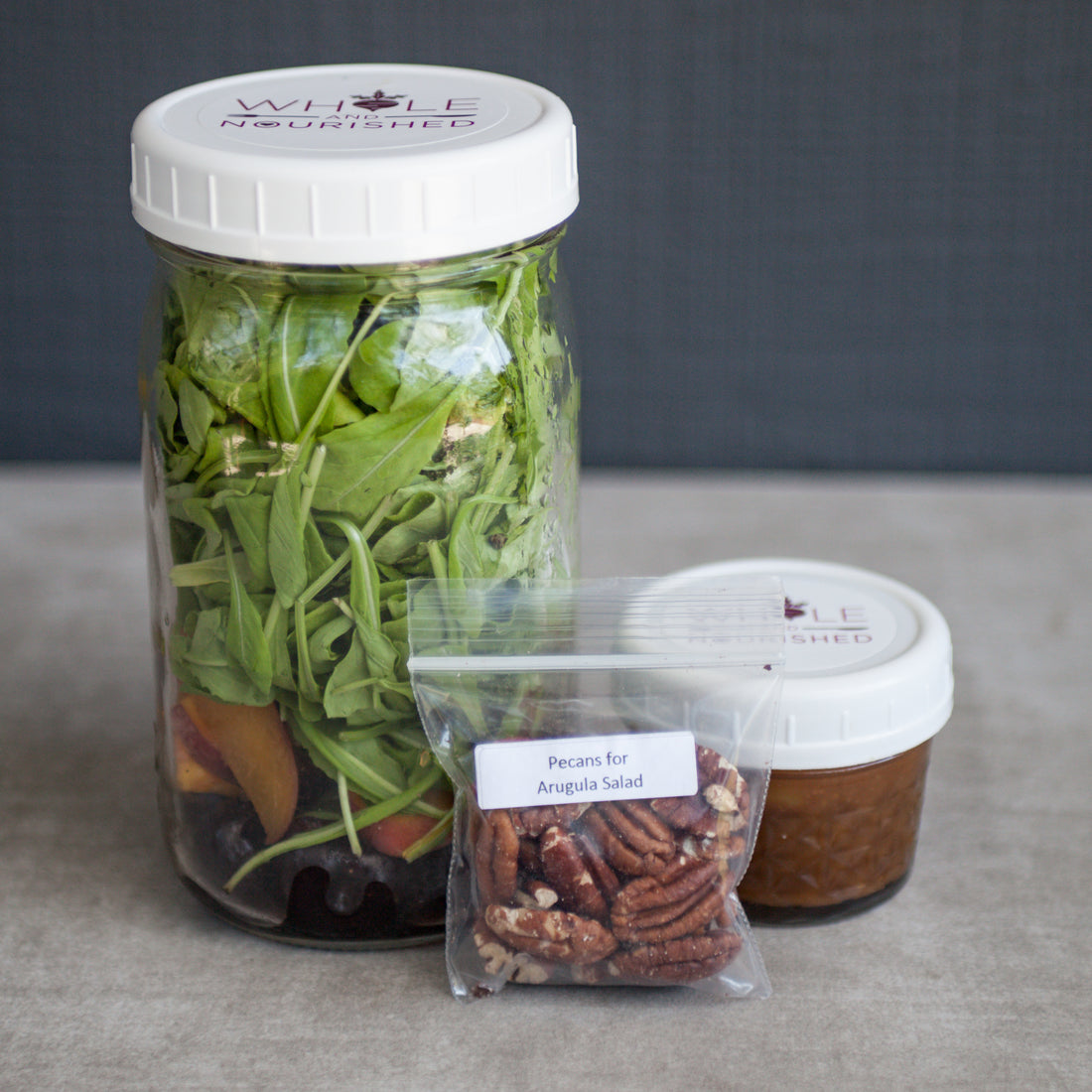 Green Salad w/Flathead Cherries, Fresh Peaches, Toasted Pecans & Balsamic Dressing