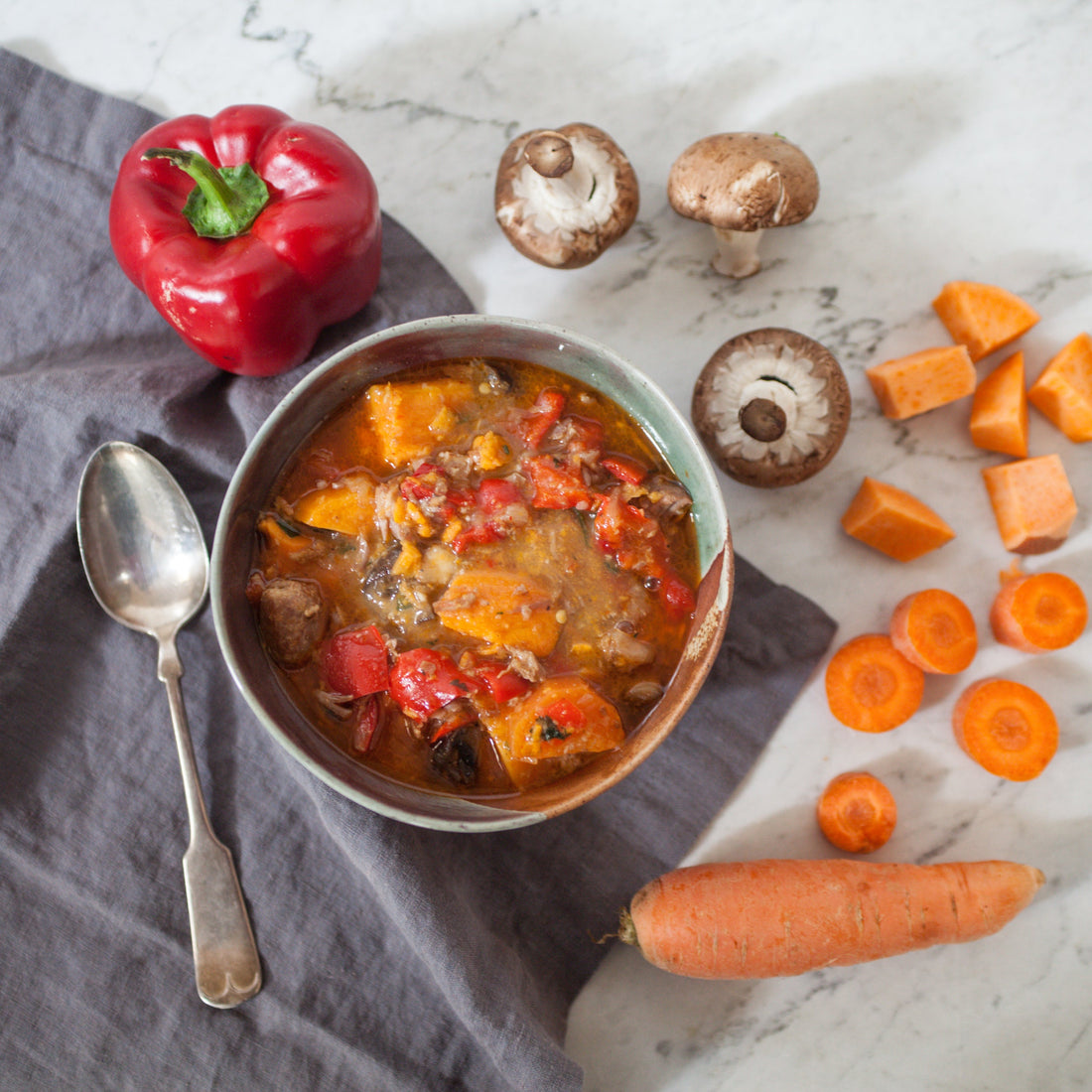 Frozen - Beef & Veggie Red Curry