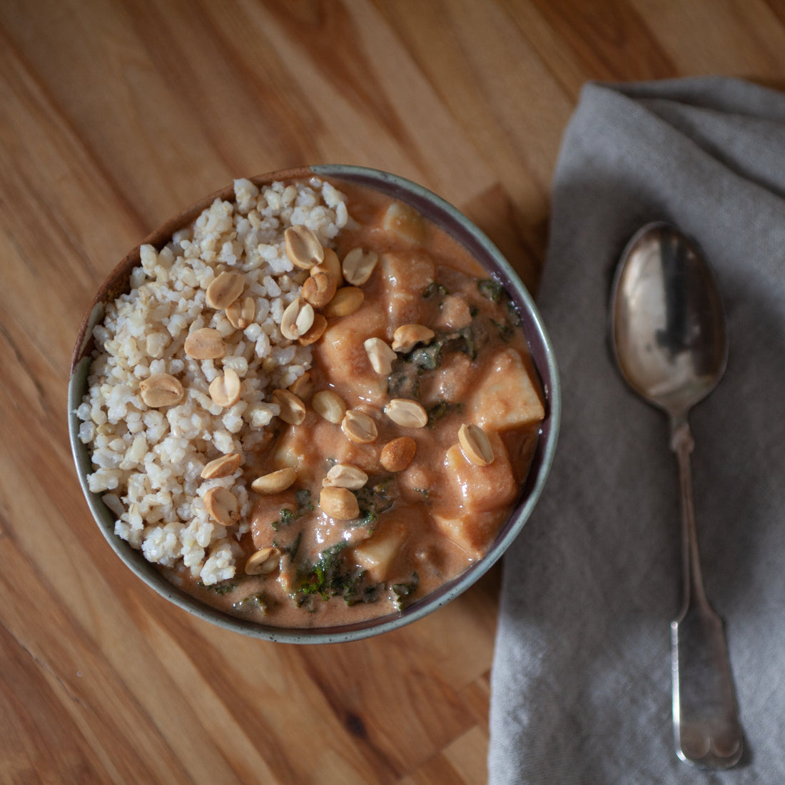 Frozen - West African Peanut Stew w/Sweet Potatoes & Kale