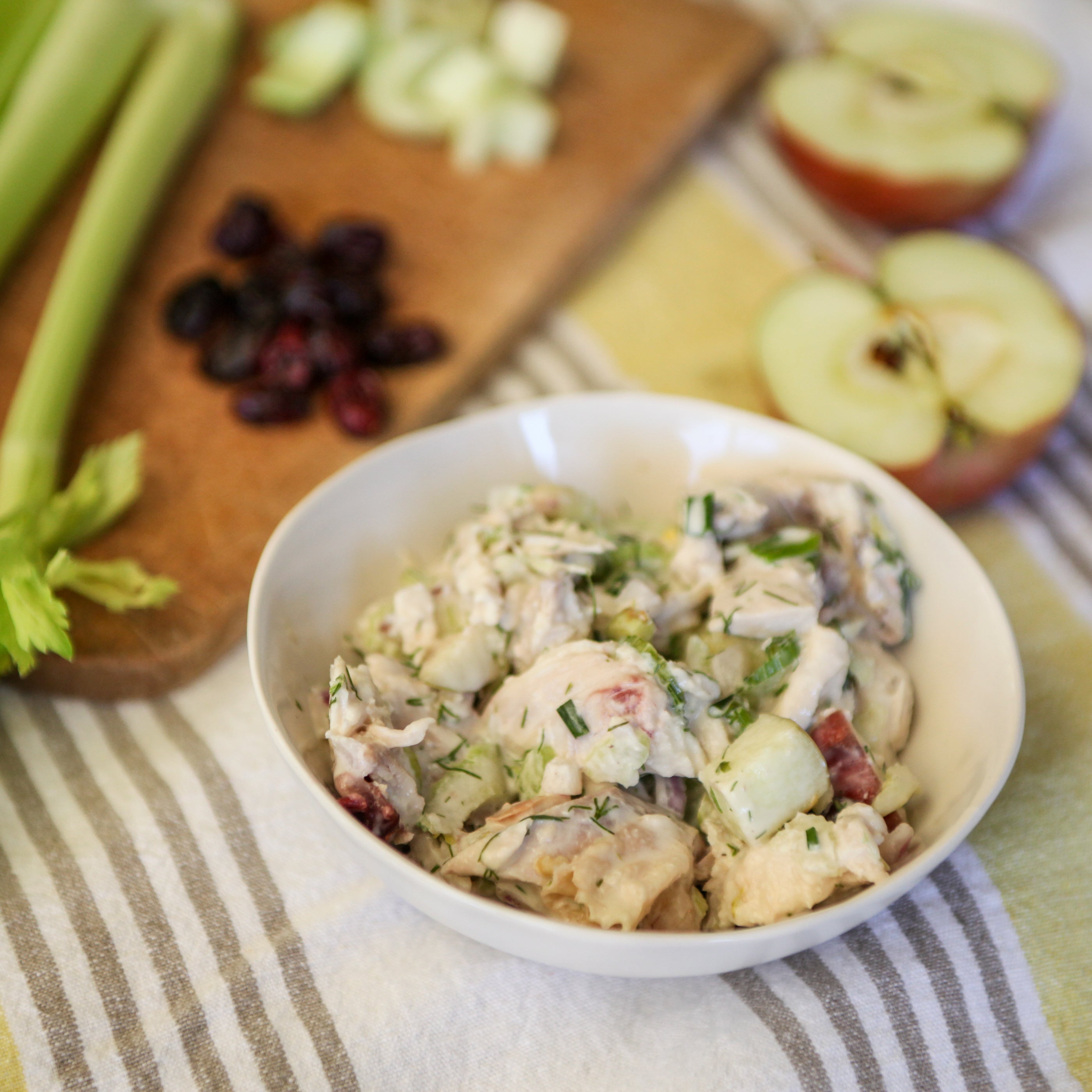Classic Chicken Salad w/Apple & Fresh Herbs