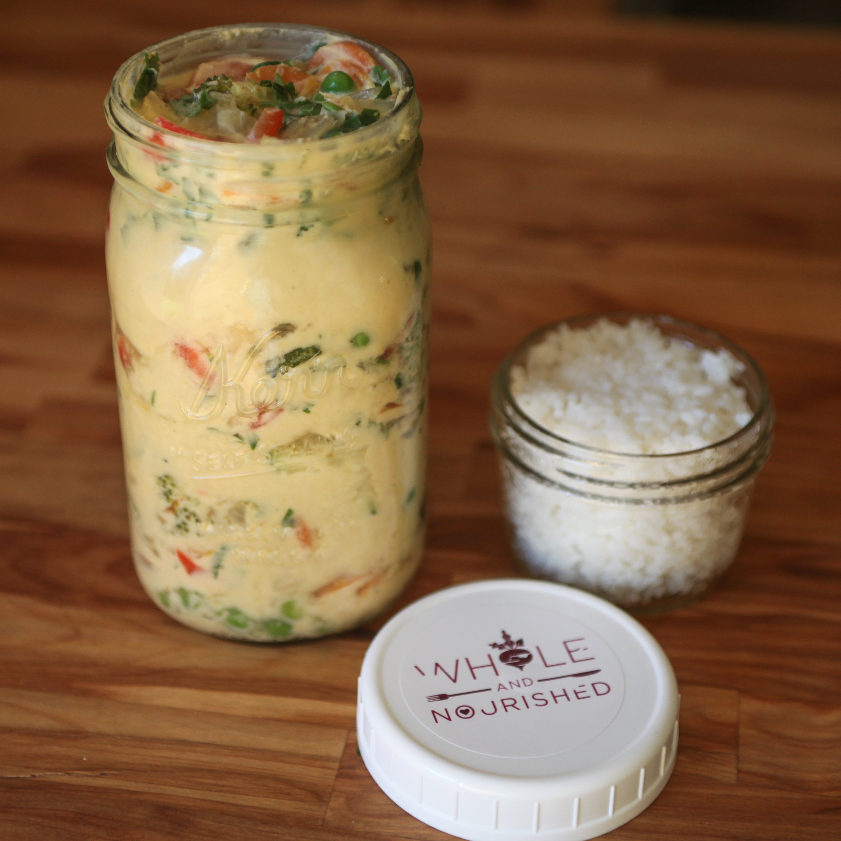 Veggie Green Curry Soup w/Tofu