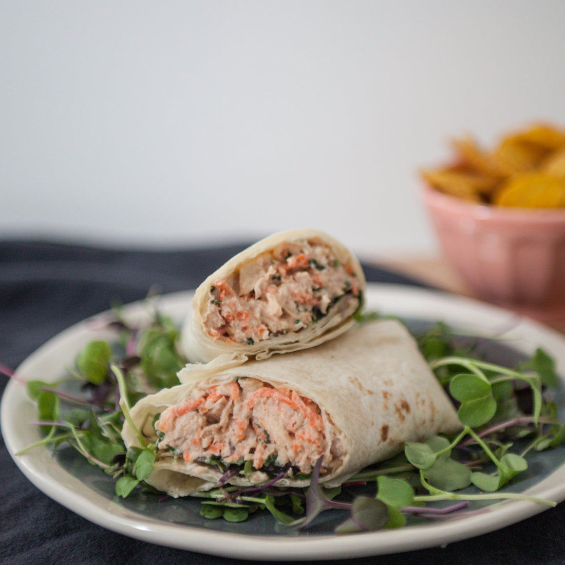 Tuna, Veggie & Fresh Herb Salad w/Avocado-oil Mayo
