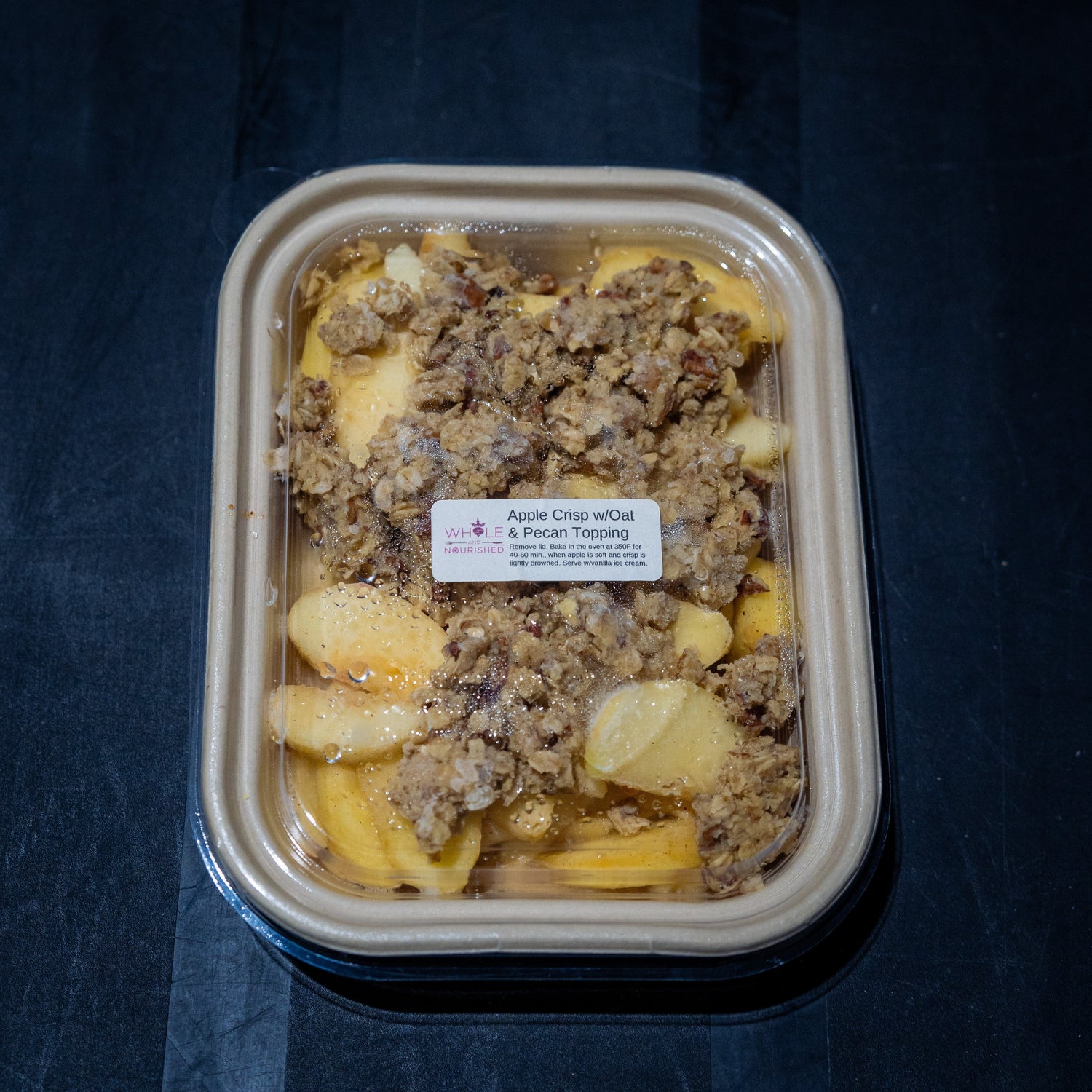 Frozen - Apple Crisp w/Oat &amp; Pecan Topping- Bake-at-Home