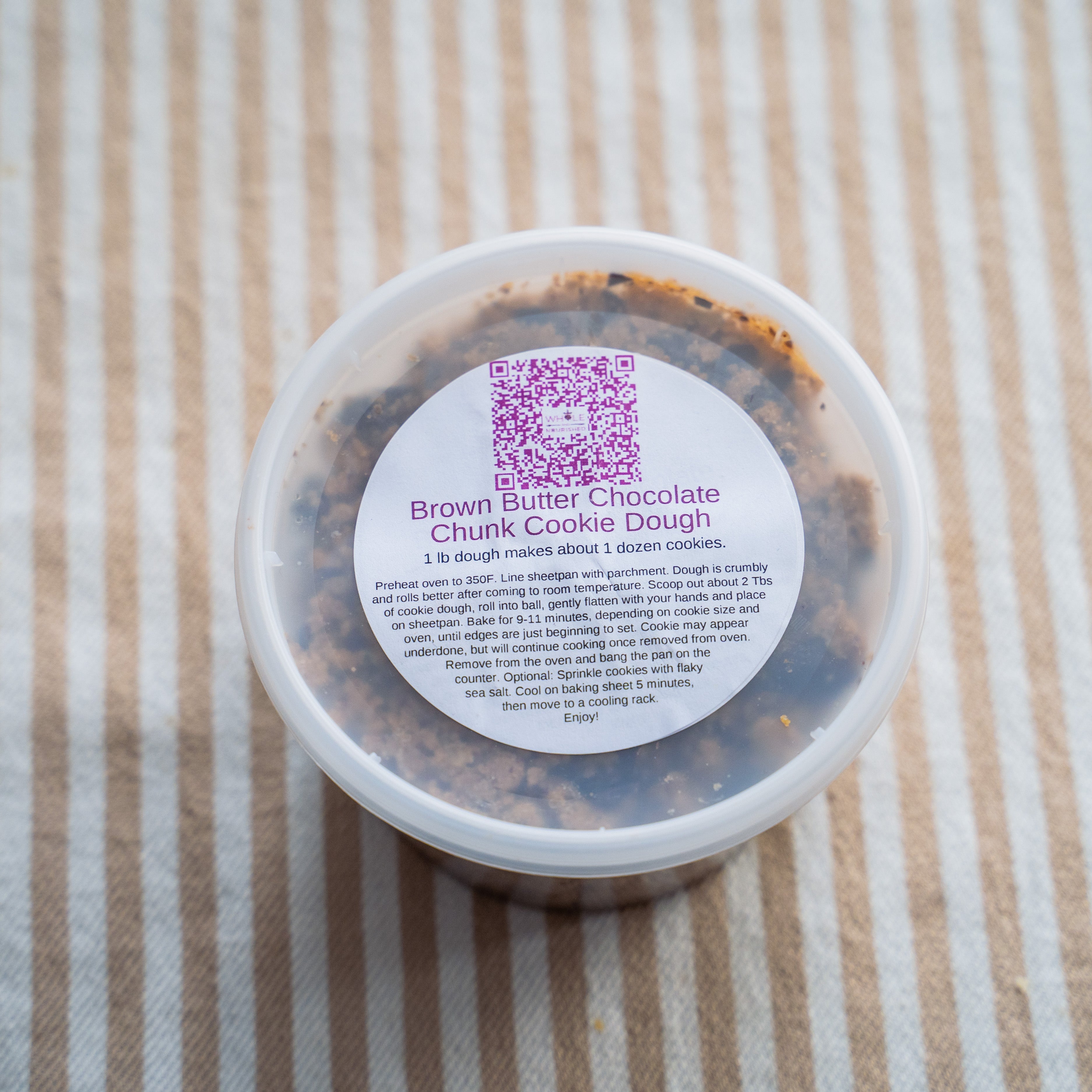 Frozen - Cookie Dough - Brown Butter Chocolate Chunk* - WHEAT