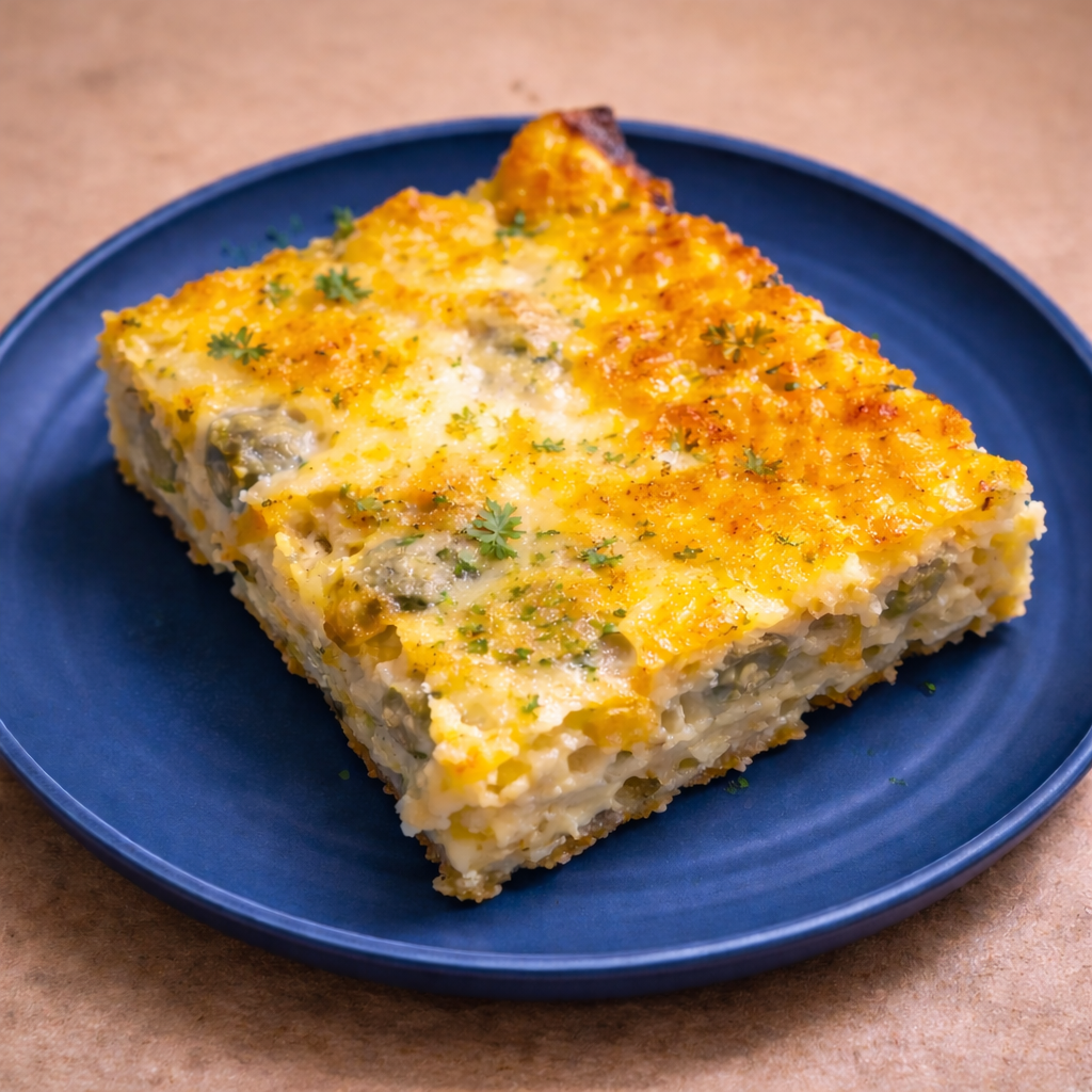 Chili &amp; Cheese Egg Bake