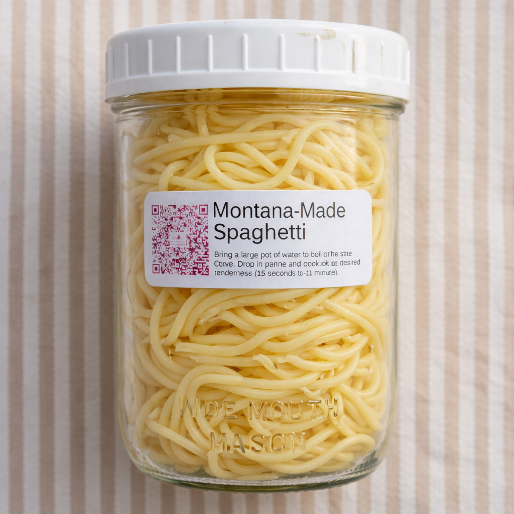 Side of Montana-Made Spaghetti w/Parmesan Cheese