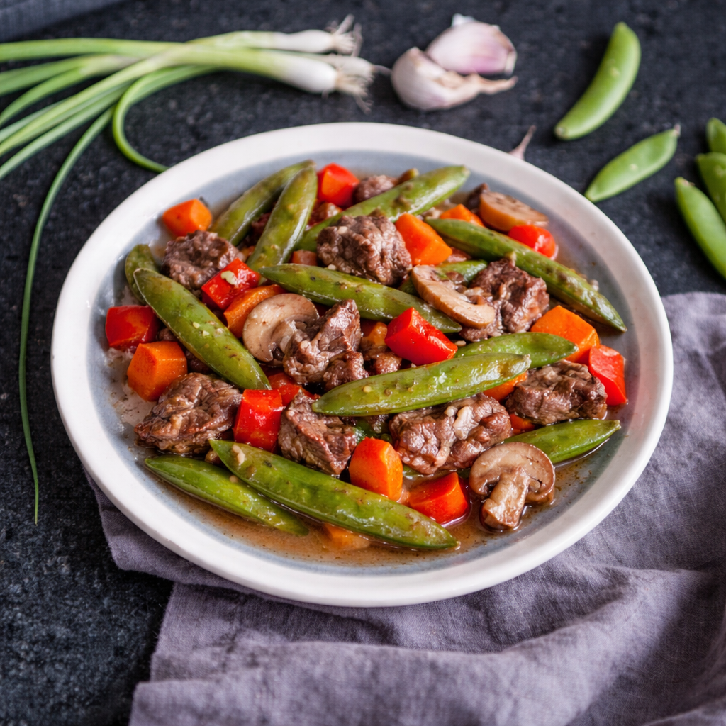 Beef Sirloin &amp; Veggie Stir Fry