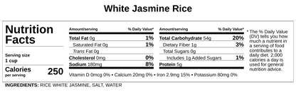 White Jasmine Rice