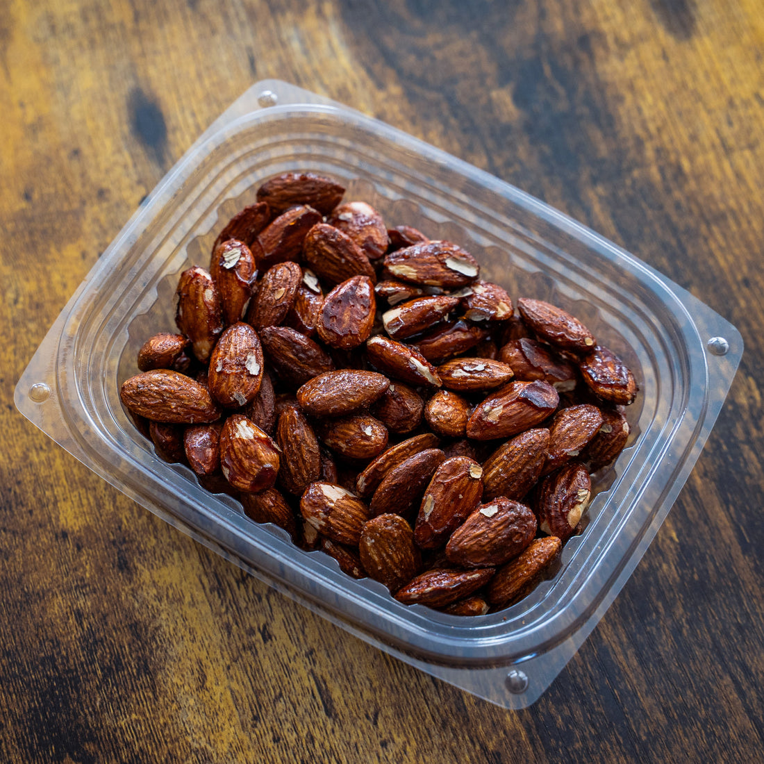 Gingerbread Glazed Almonds