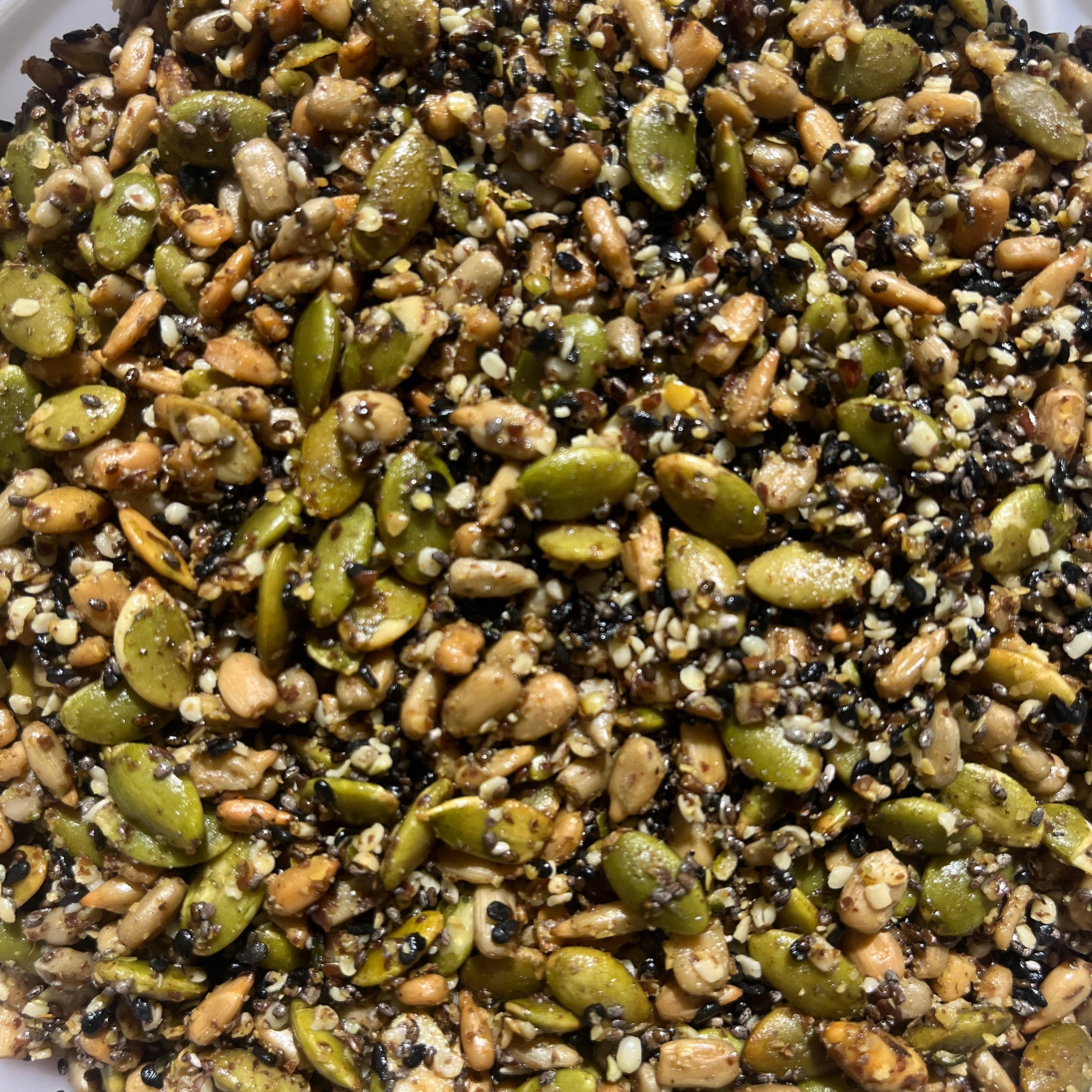 Maple &amp; Seed Salad Topper