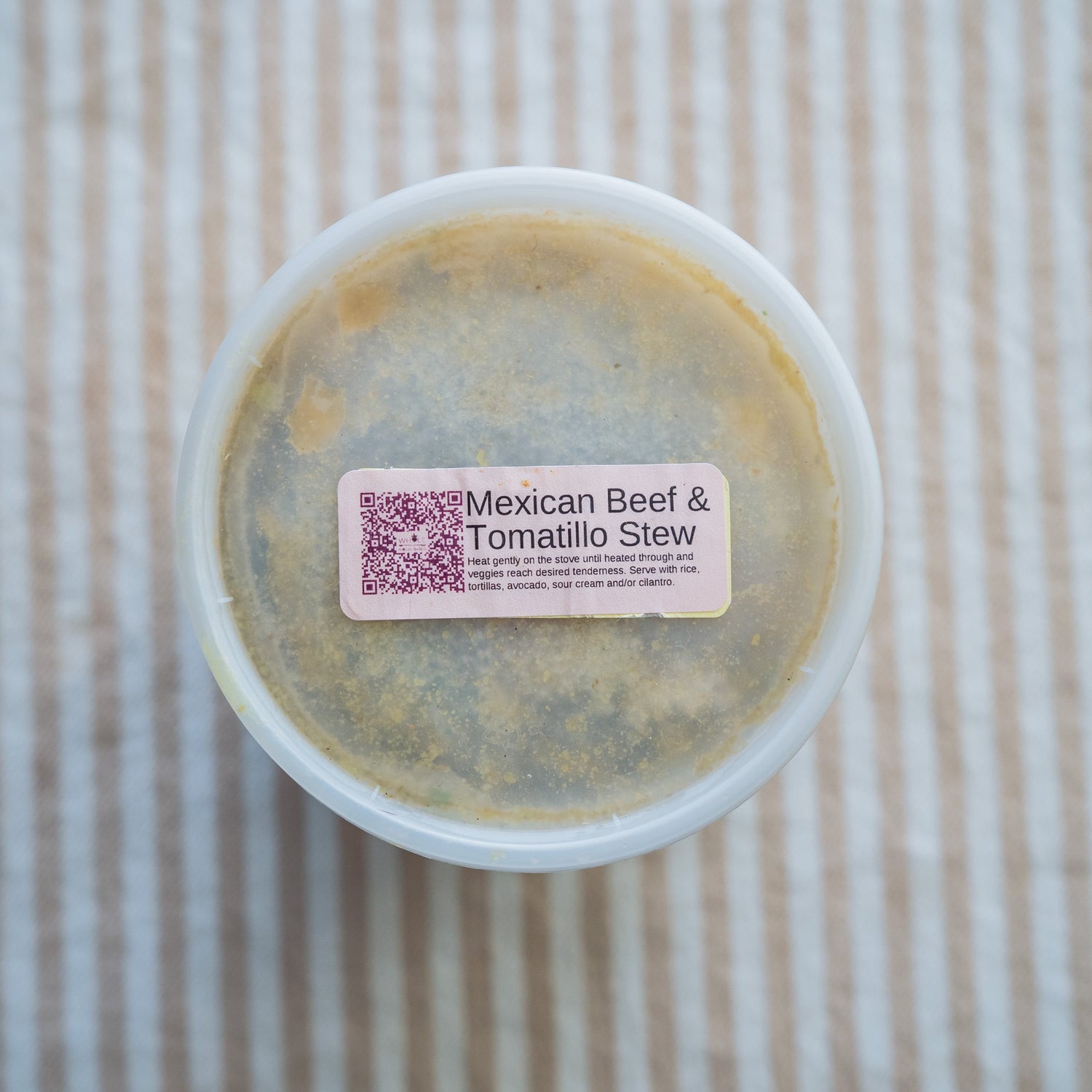 Frozen - Mexican Beef &amp; Tomatillo Stew