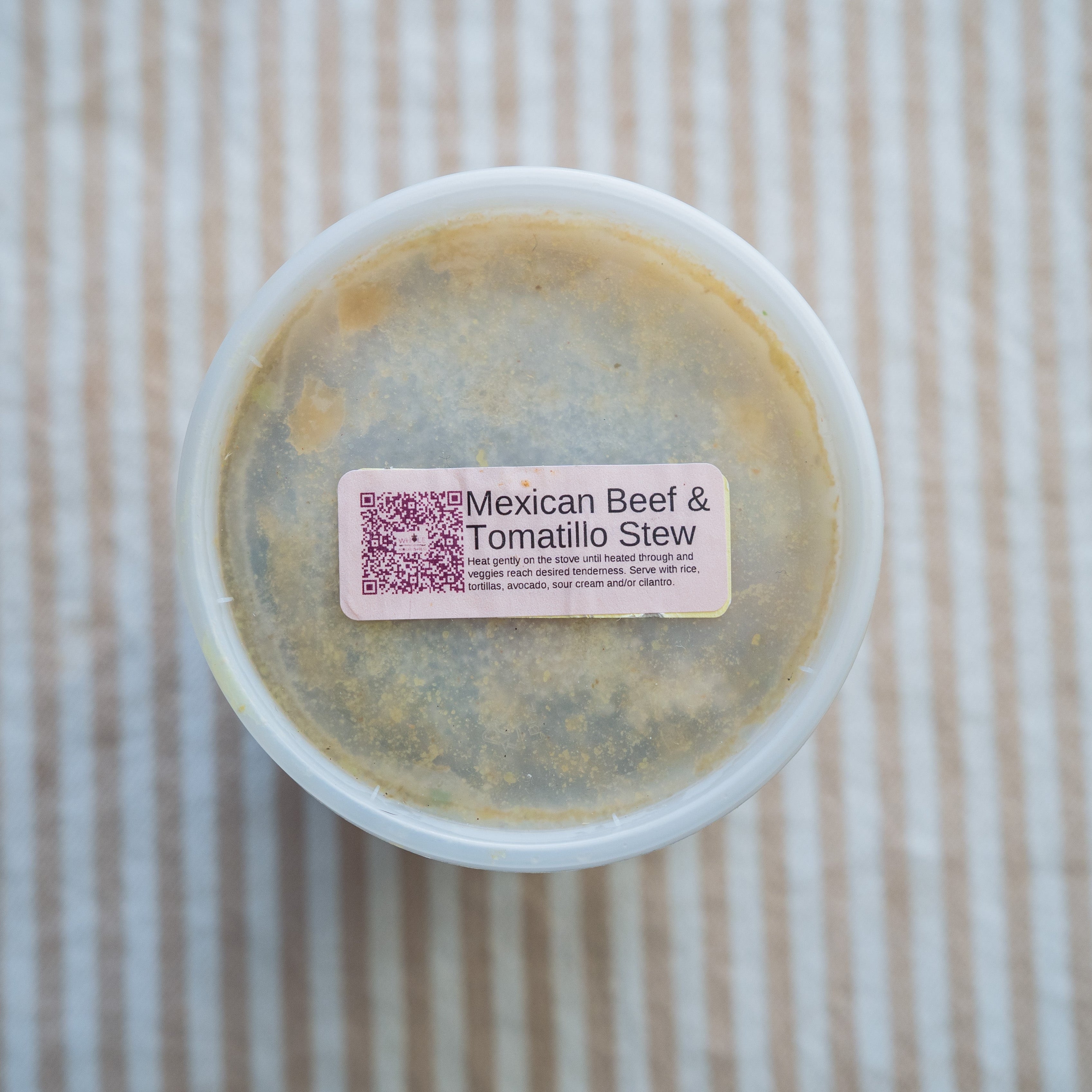 Frozen - Mexican Beef &amp; Tomatillo Stew