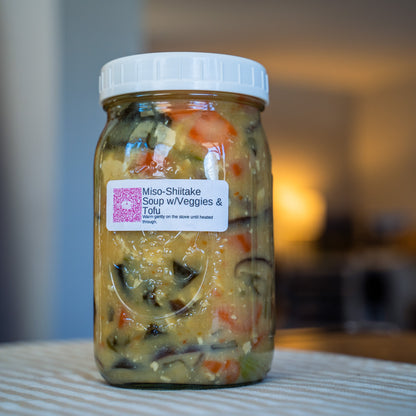 Frozen - Miso-Shiitake Soup w/Veggies &amp; Tofu