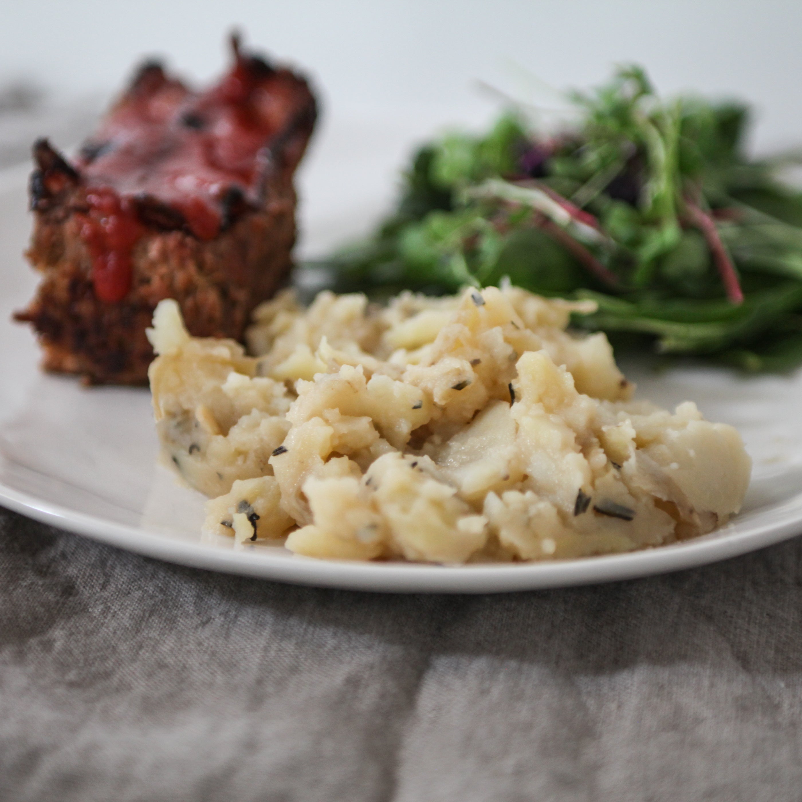 Olive Oil Mashed Potatoes