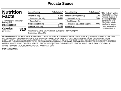 Chicken Scallopini Piccata