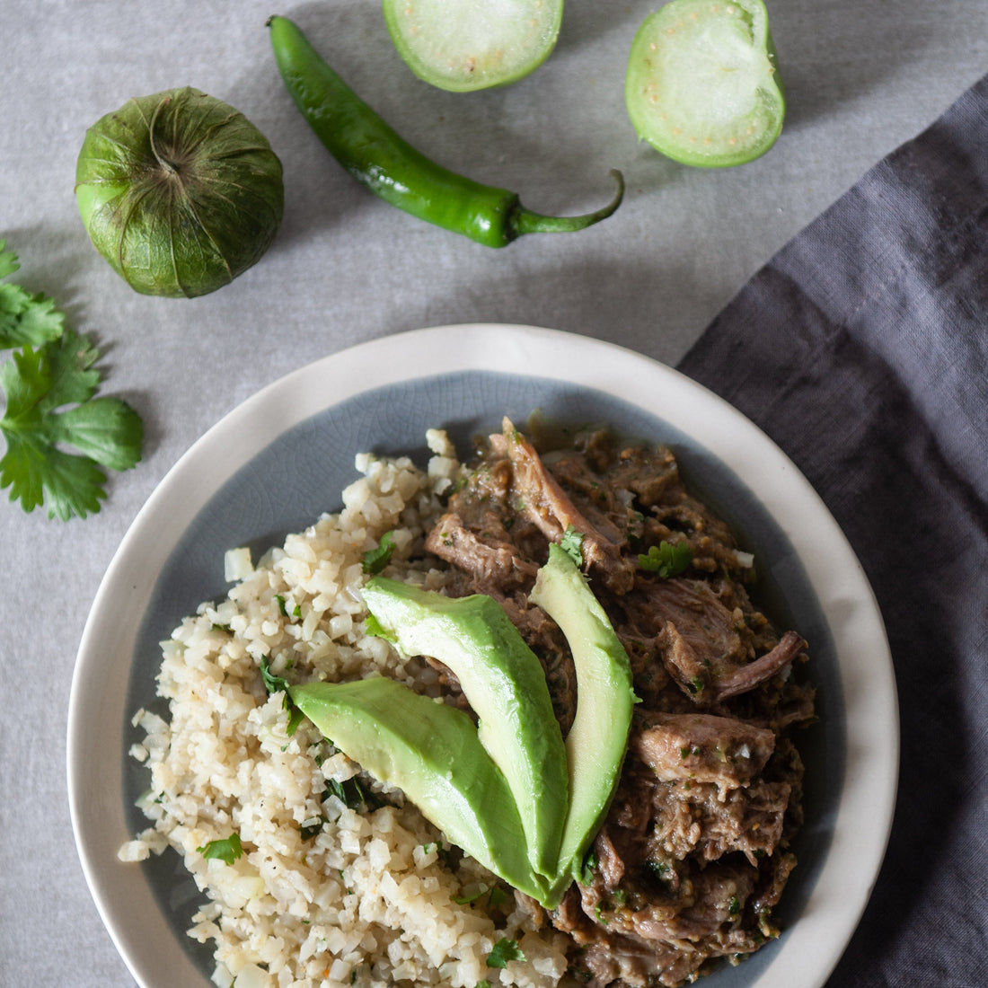 Frozen - Pulled Pork w/Tomatillos &amp; Cilantro