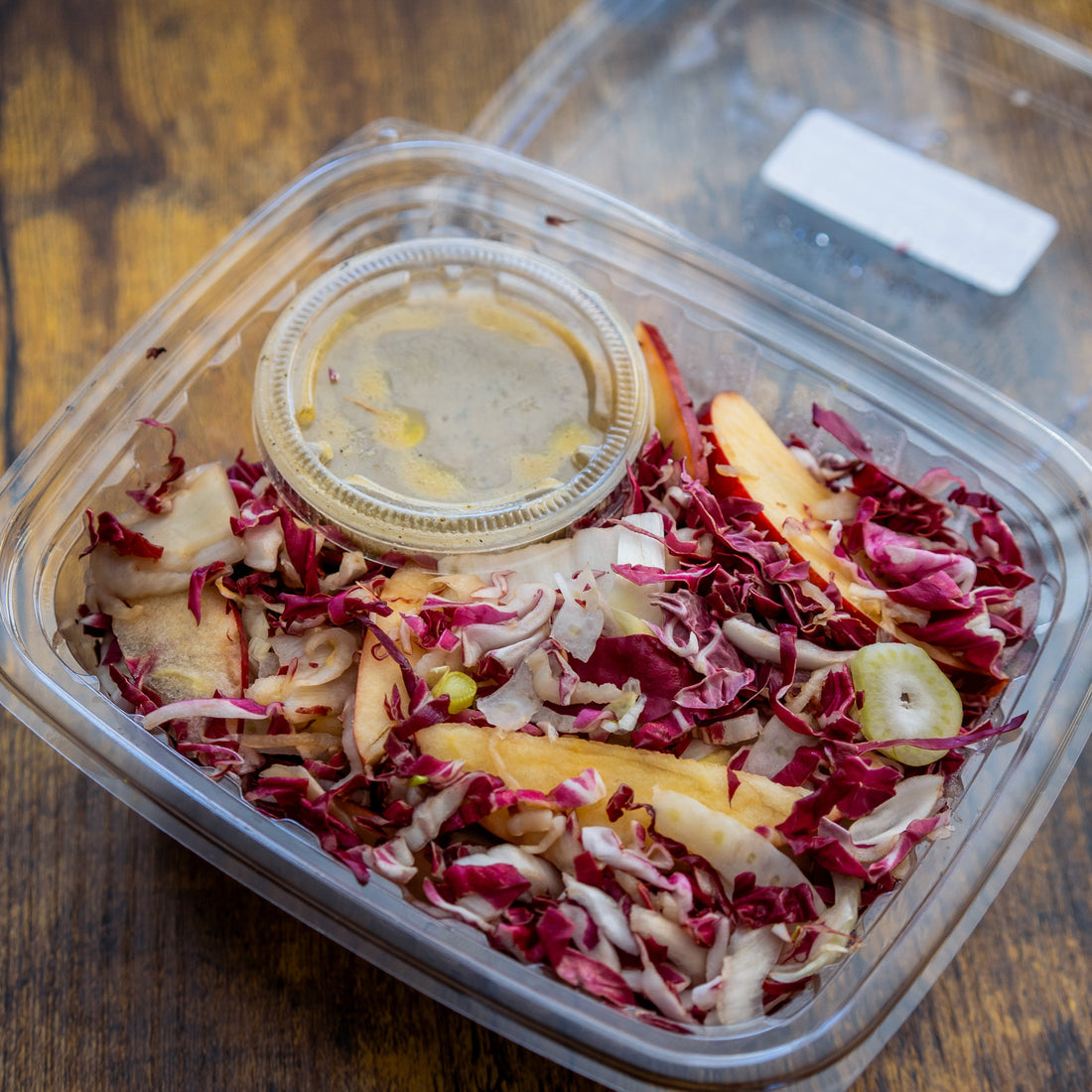 Radicchio, Endive, Fennel & Apple Salad w/Lemon-Herb Dressing