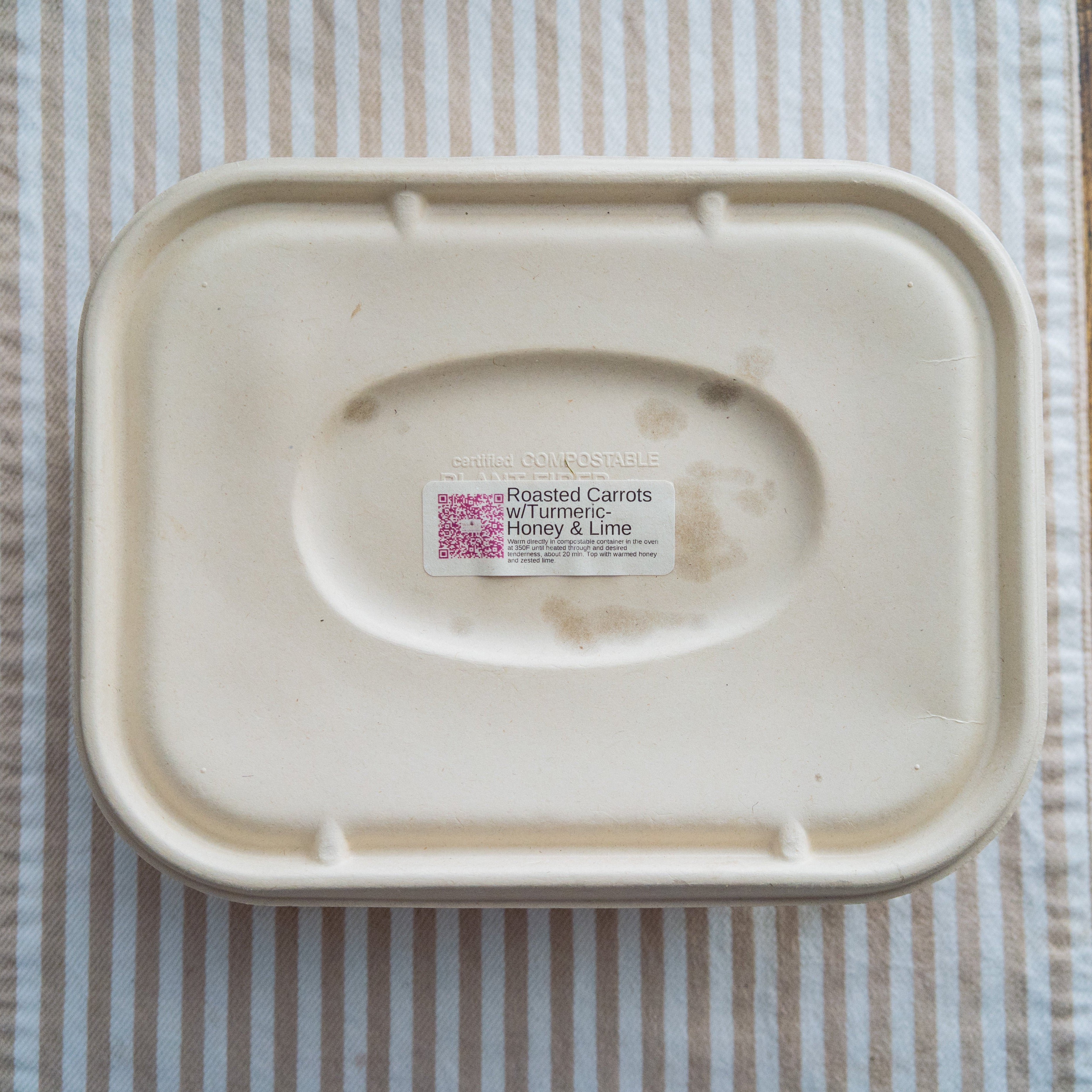 Roasted Rainbow Carrots w/Turmeric-Honey &amp; Lime - gf/df