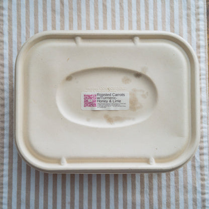 Roasted Rainbow Carrots w/Turmeric-Honey &amp; Lime - gf/df