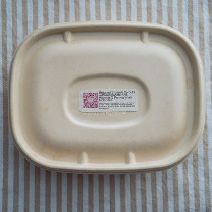 Roasted Brussel Sprouts w/Pomegranate, Walnuts &amp; Pomegranate Molasses - gf/df