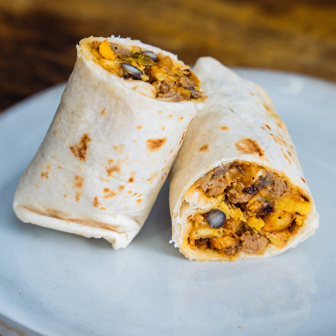 Frozen - Breakfast Burritos - Sausage, WHEAT