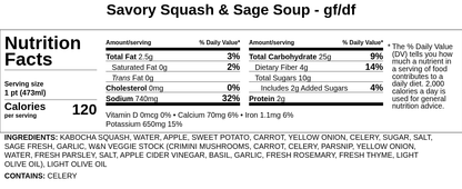 Savory Squash &amp; Sage Soup