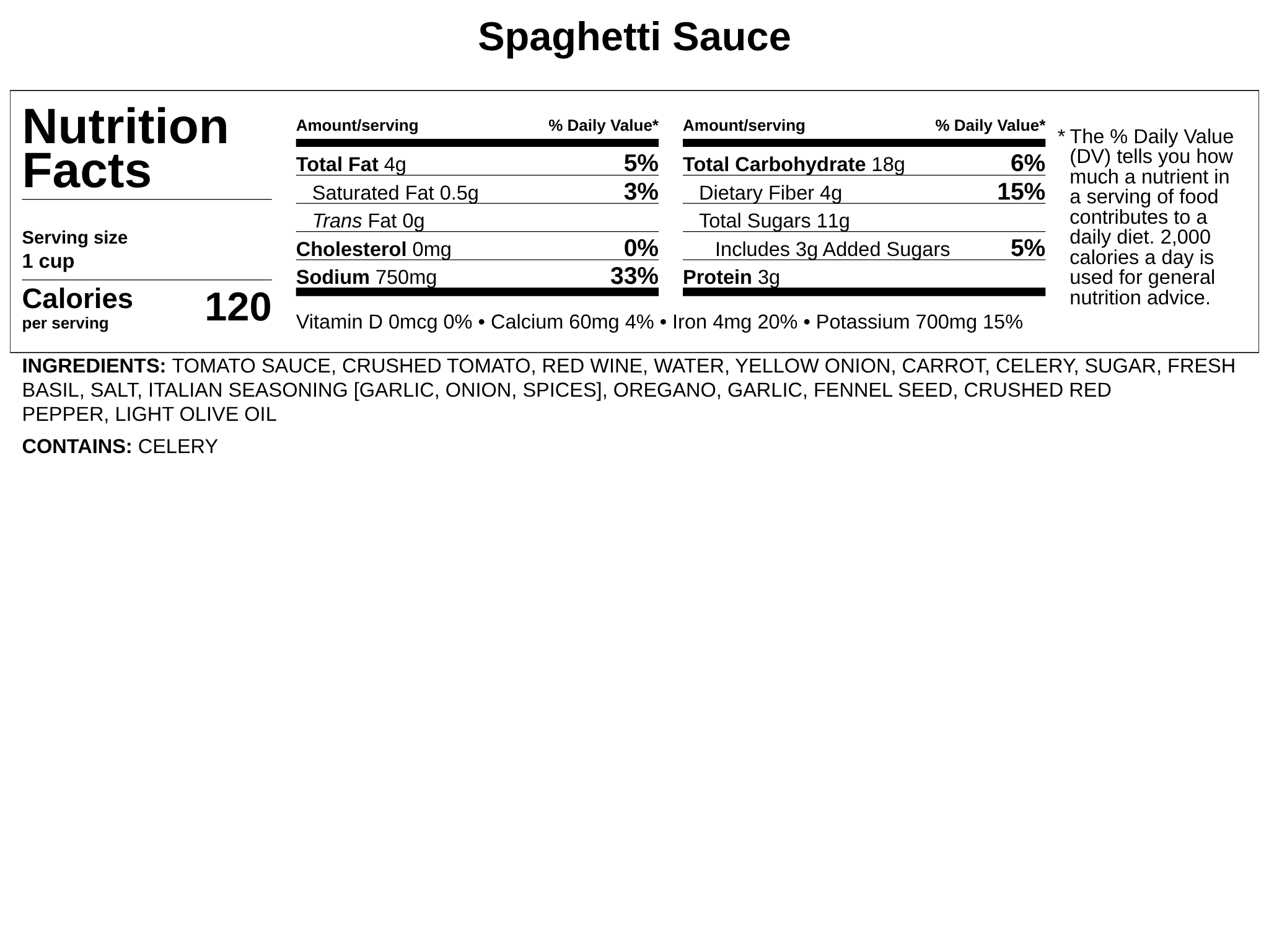 Frozen - Spaghetti Sauce